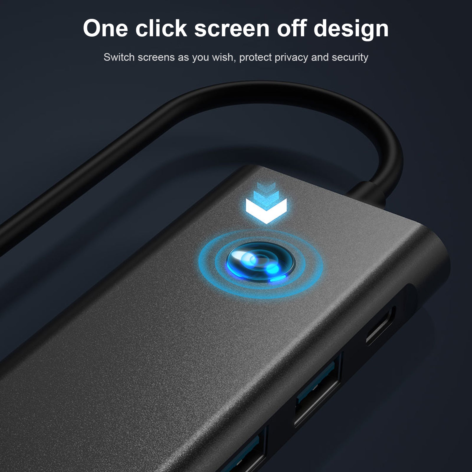 9 I 1 Type-C+USB3.0 USB2.0 HDMI SD/TF PD100W Audio Data Interface Hub Adapter