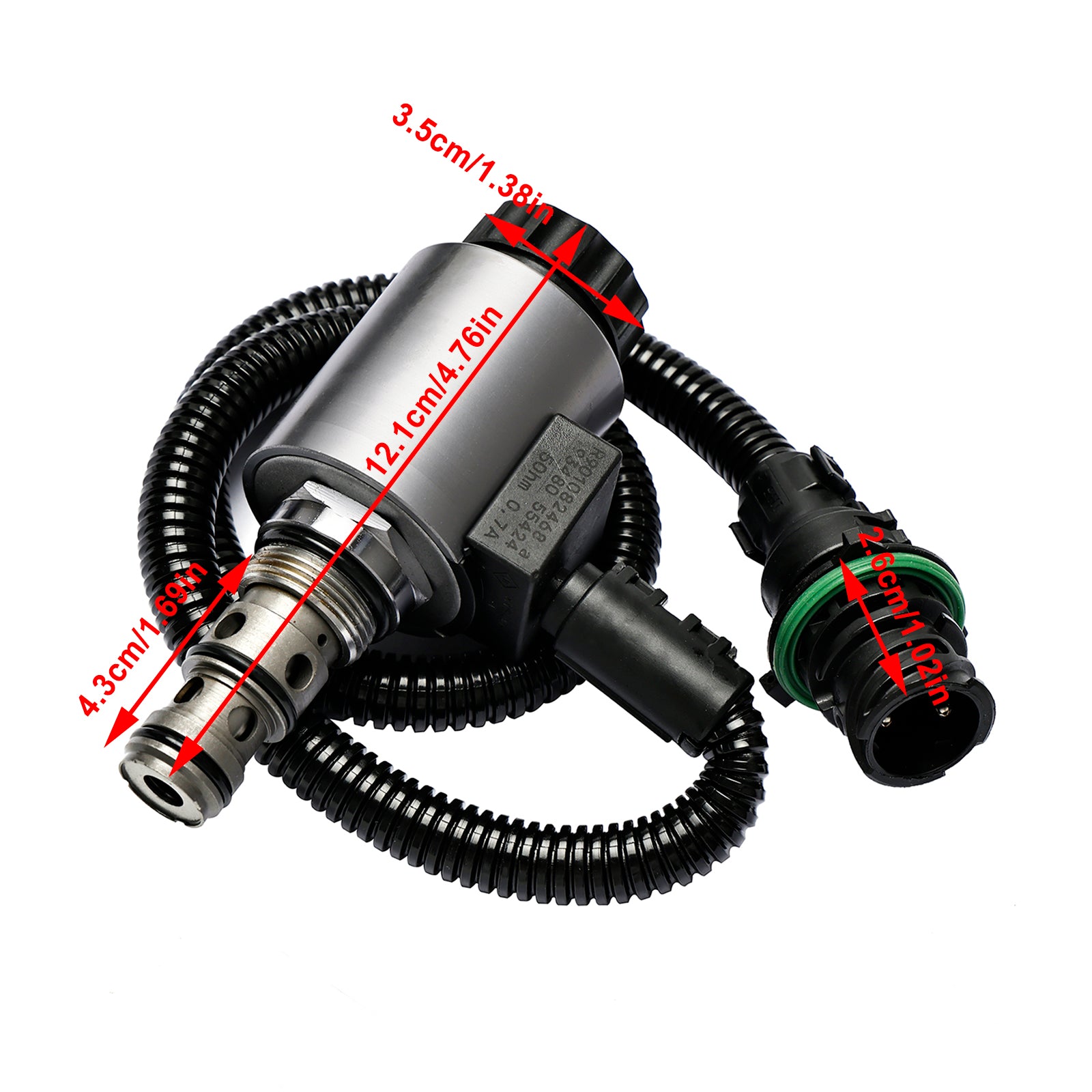 15066984 Solenoidventil passar för Volvo L90E L110E L120E L220D 11144019