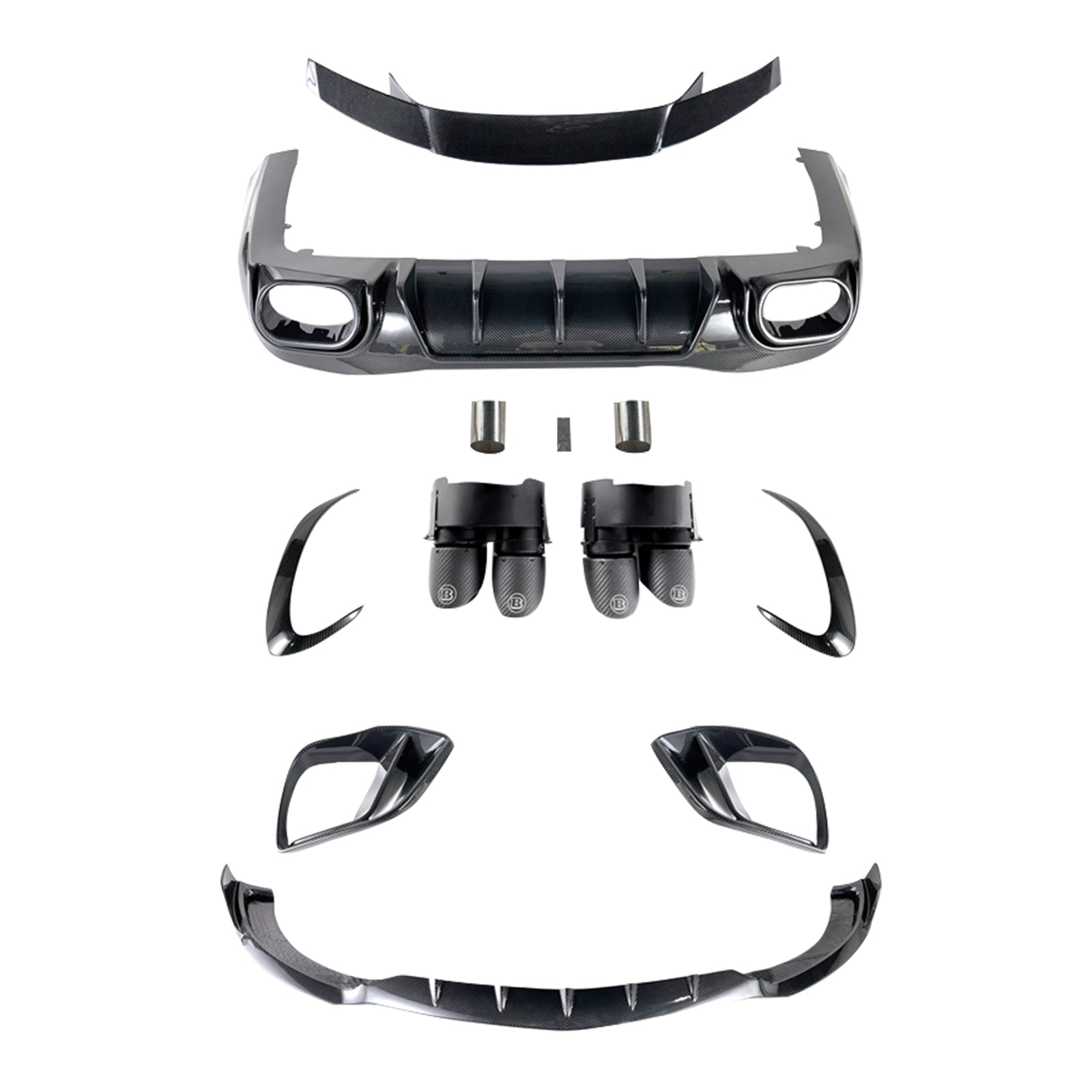 2021-2026 Fit Mercedes Benz AMG GT63 X290 4 DOOR Carbon Fiber Bumper Body Kit