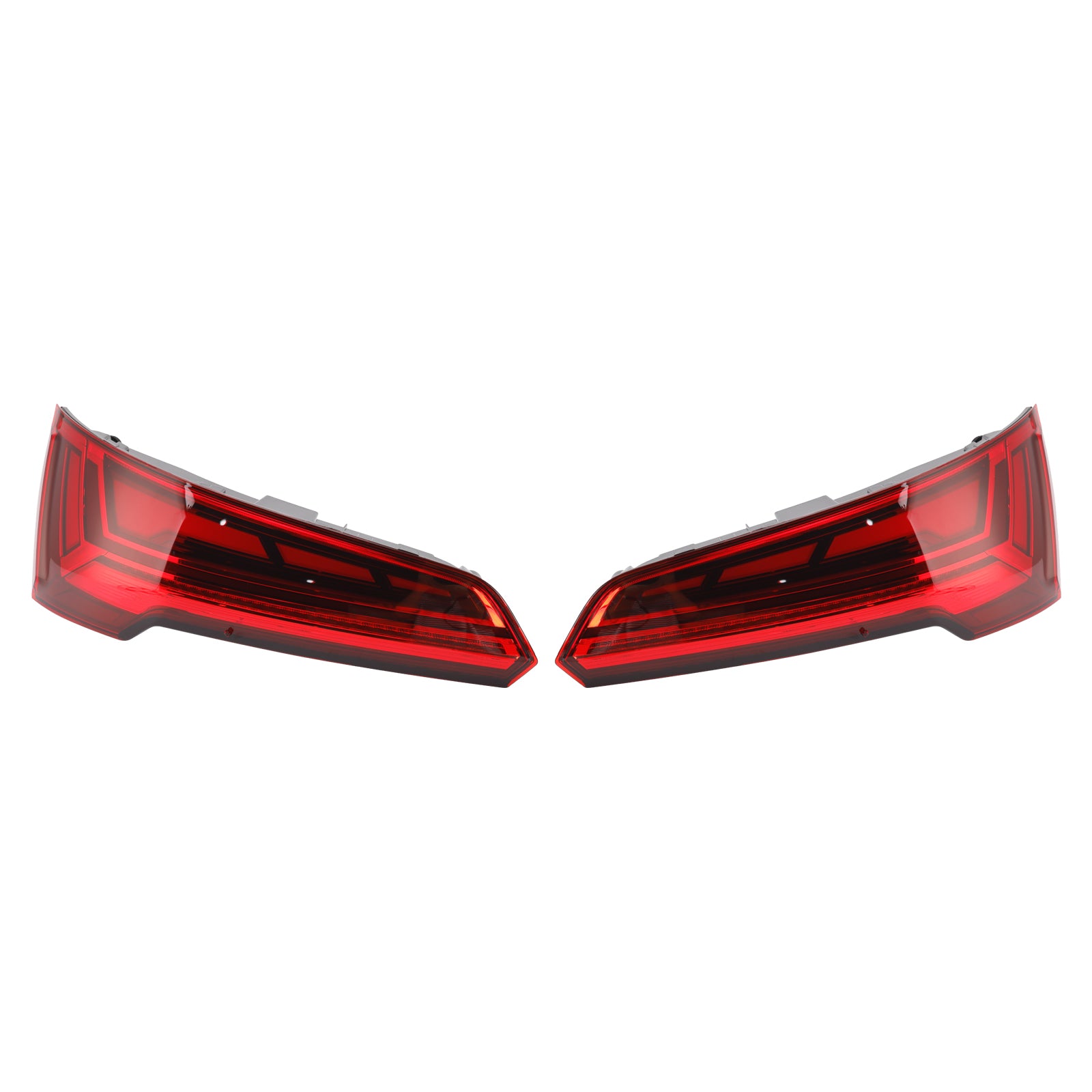 Left+Right Rear Tail Light Lamp LED For Audi Q5 MK2 FACELIFT 2021-2024 LED 5 PIN
