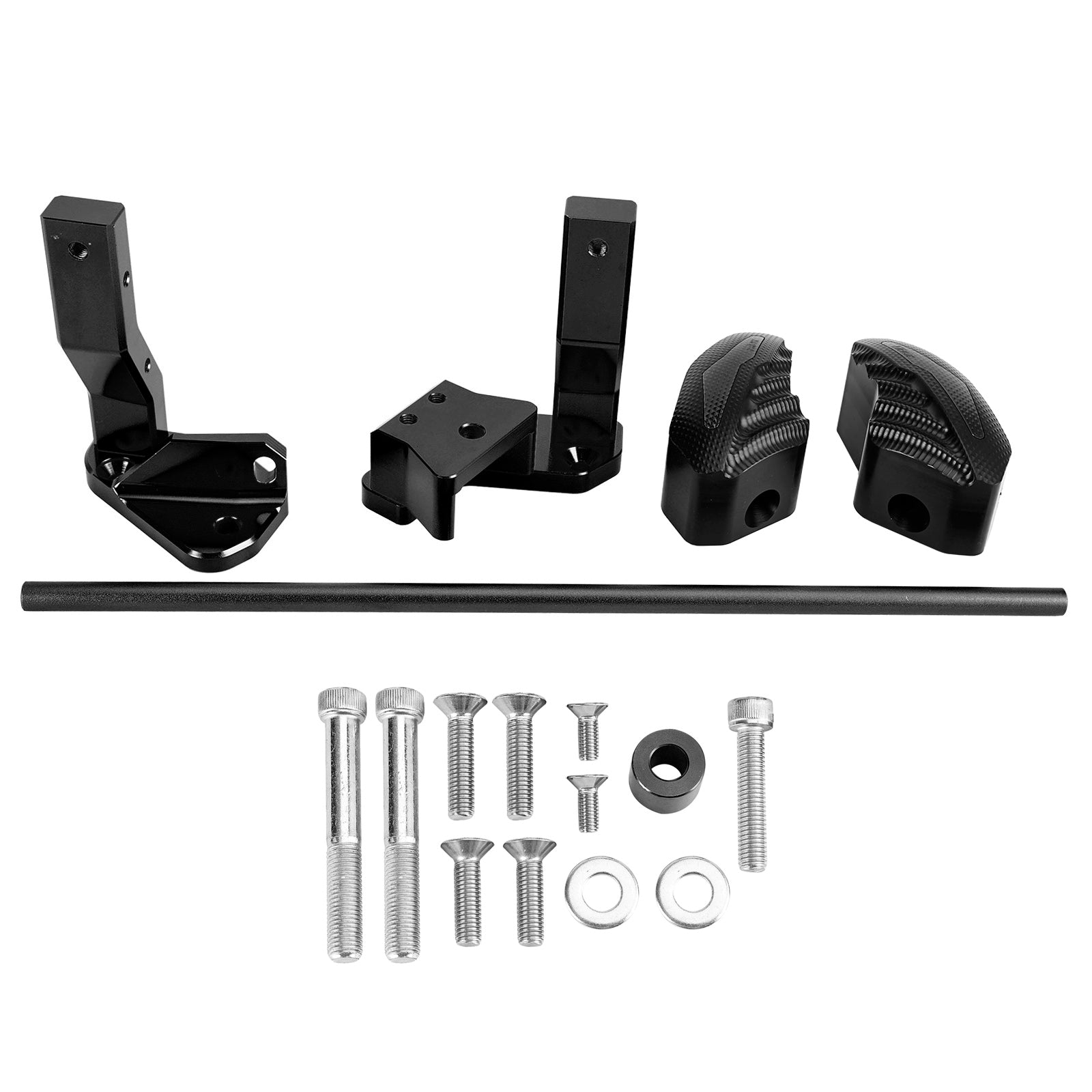 Protector Motor Crash Bunds Pads Slider Voor Suzuki Gsxr1300 Hayabusa 21-23 Zilver