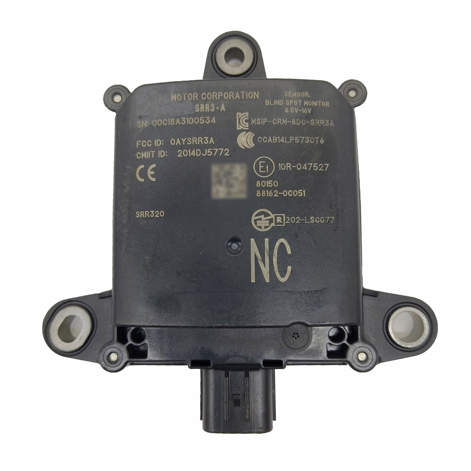 Rear Blind Spot Radar Sensor Module 88162-0C051 For Toyota Tundra 2018-2021