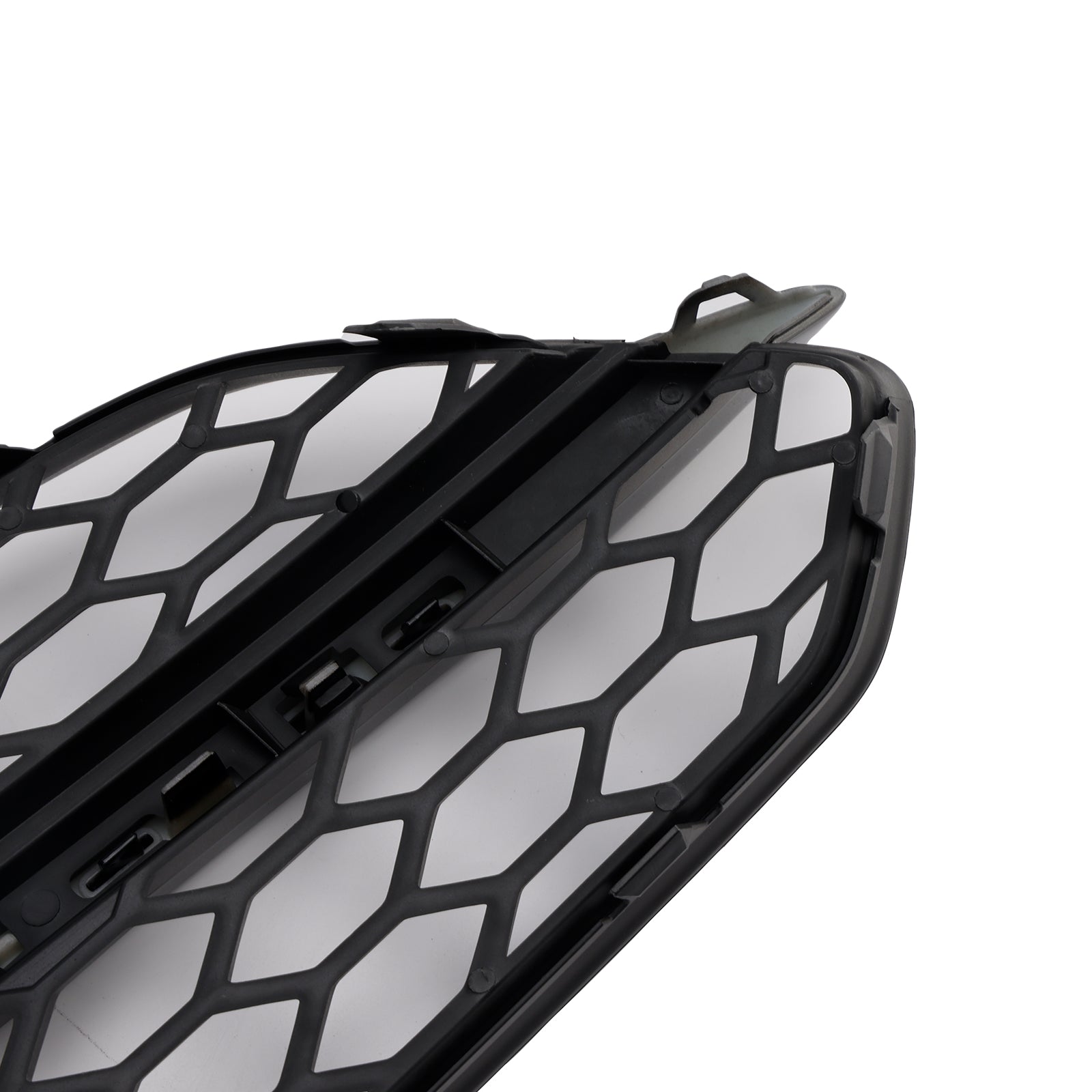 2015-2017 Audi A8 S8 2PCS Black Fog Fog Grill Grille Light Cover