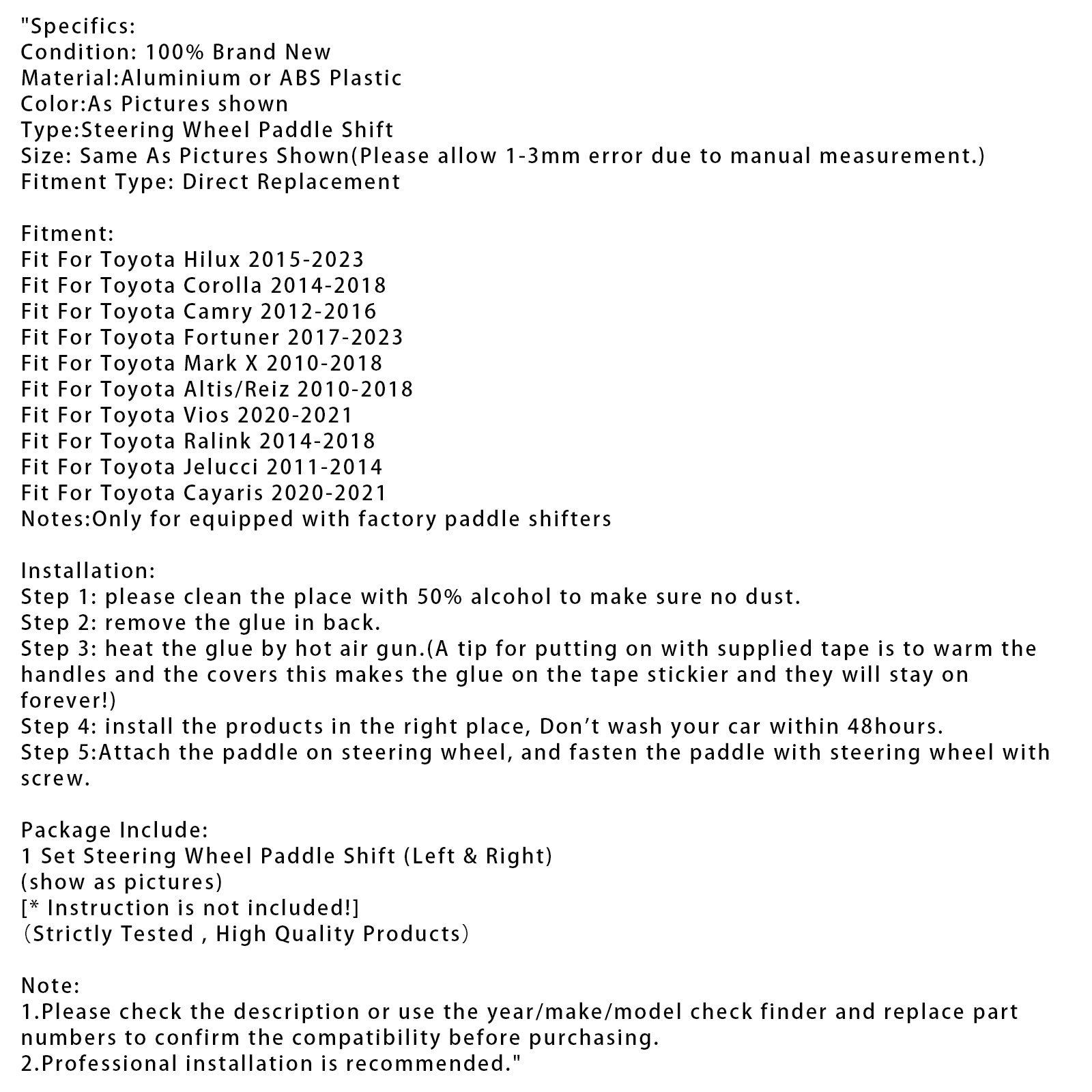 SHIFTER DE PADRÃO DE VOIDO DO RODO PARA TOYOTA HILUX FORTUNER