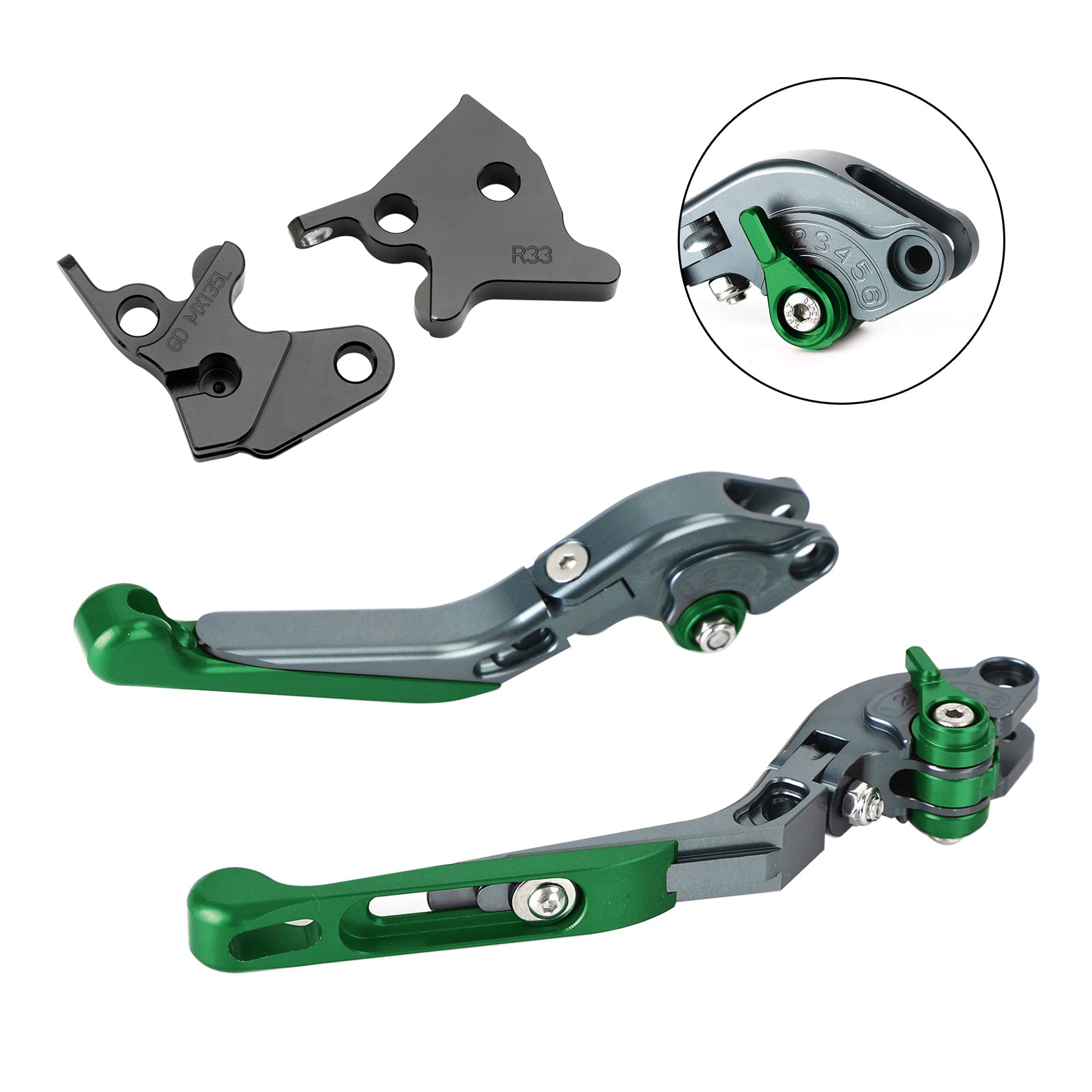 2005-2014 YAMAHA YBR125 Adjustable Clutch Brake Lever