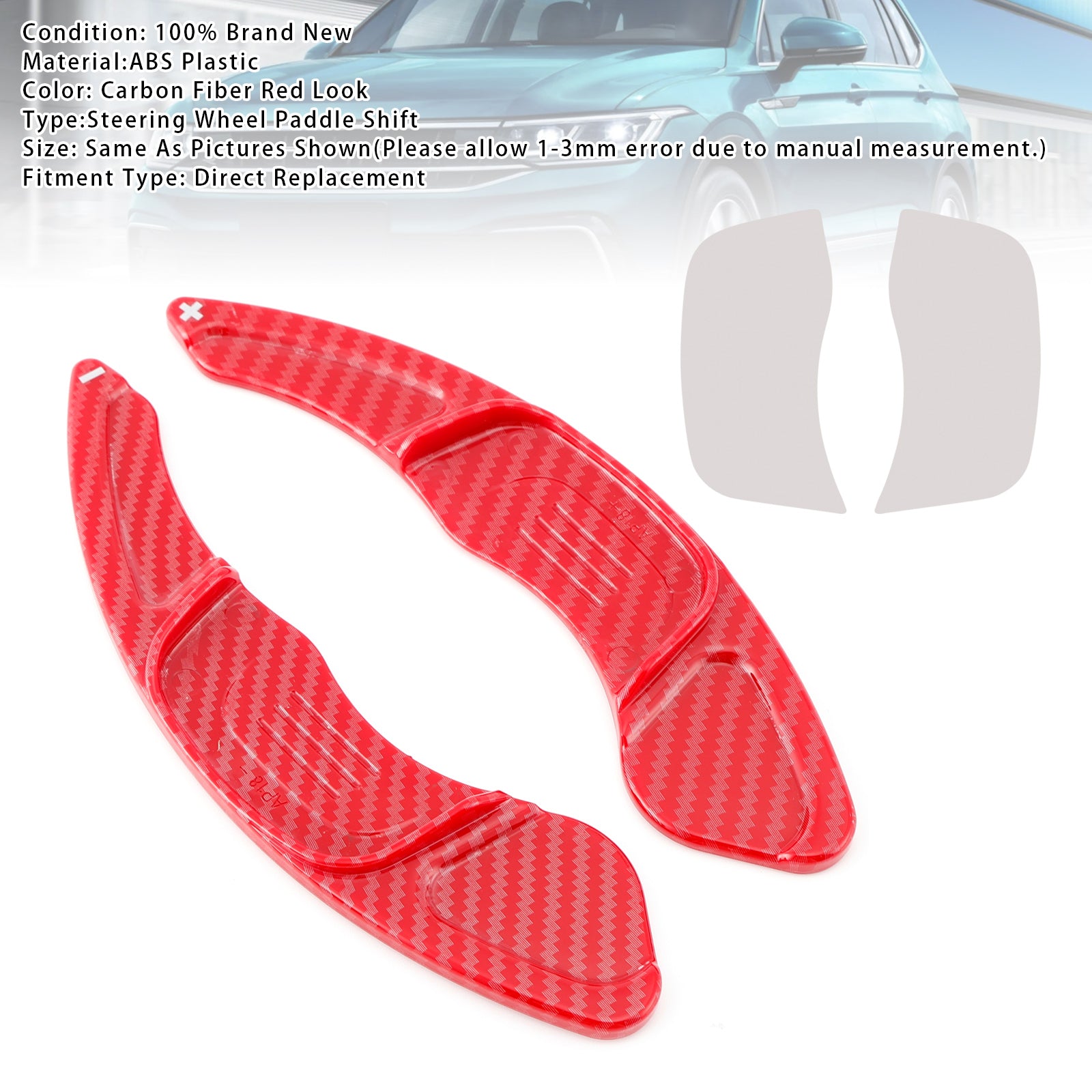 Stuurwiel schakelpeddelverlenging voor VW Golf 7 T-ROC