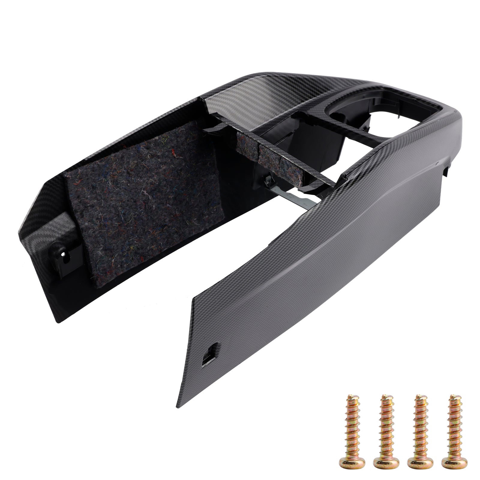 1999-2005 VW Golf Jetta Car Center Console Trim 1J1863201D karbonfibermønster