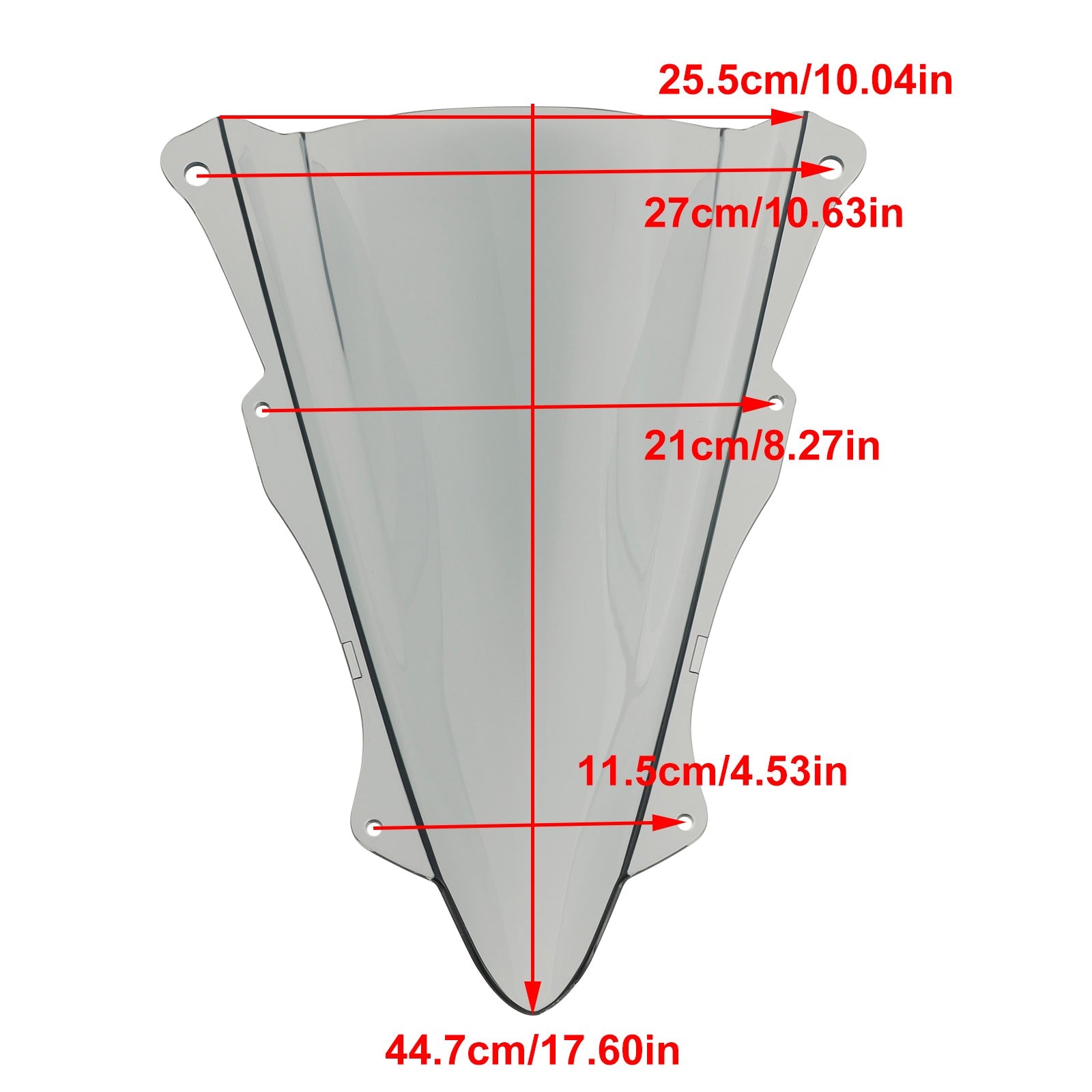 2023- Kawasaki ZX-4R Windshield Windscreen