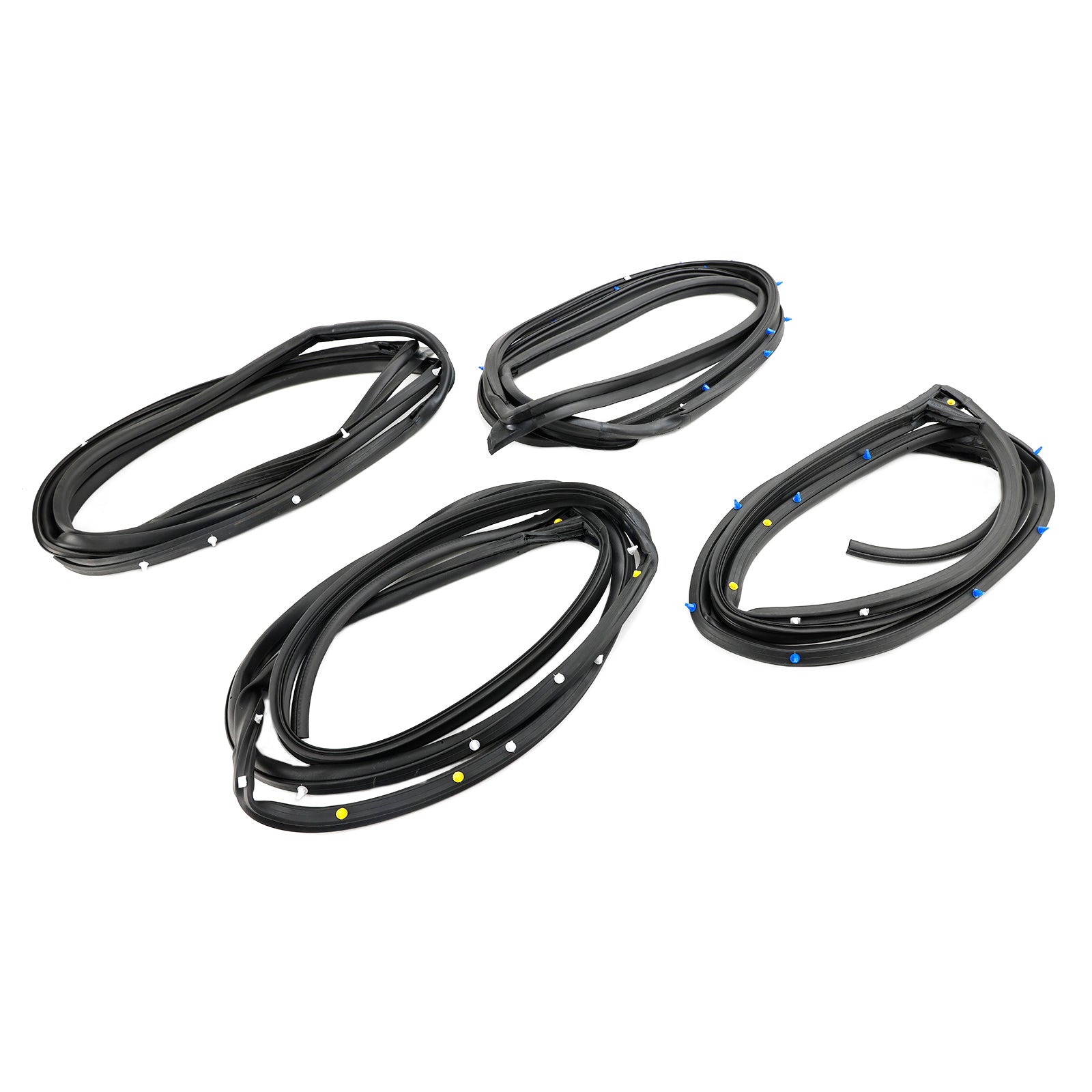 2006-2011 Honda Civic Door Weatherstrip Silence Opening Gasket 4pcs