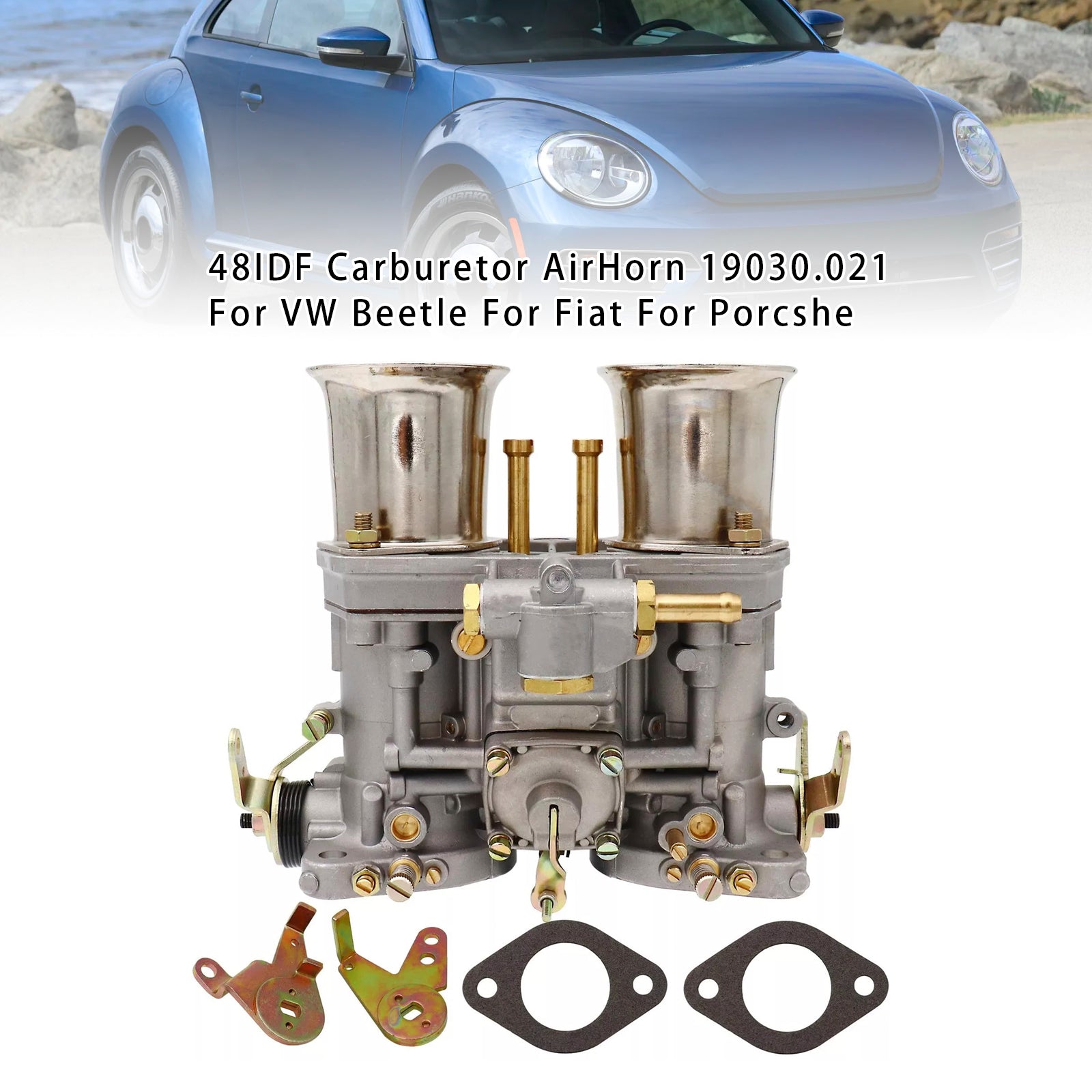 48 IDF Carburateur Luchthoorn 19030.021 Voor VW Kever Voor Fiat Voor Porcshe