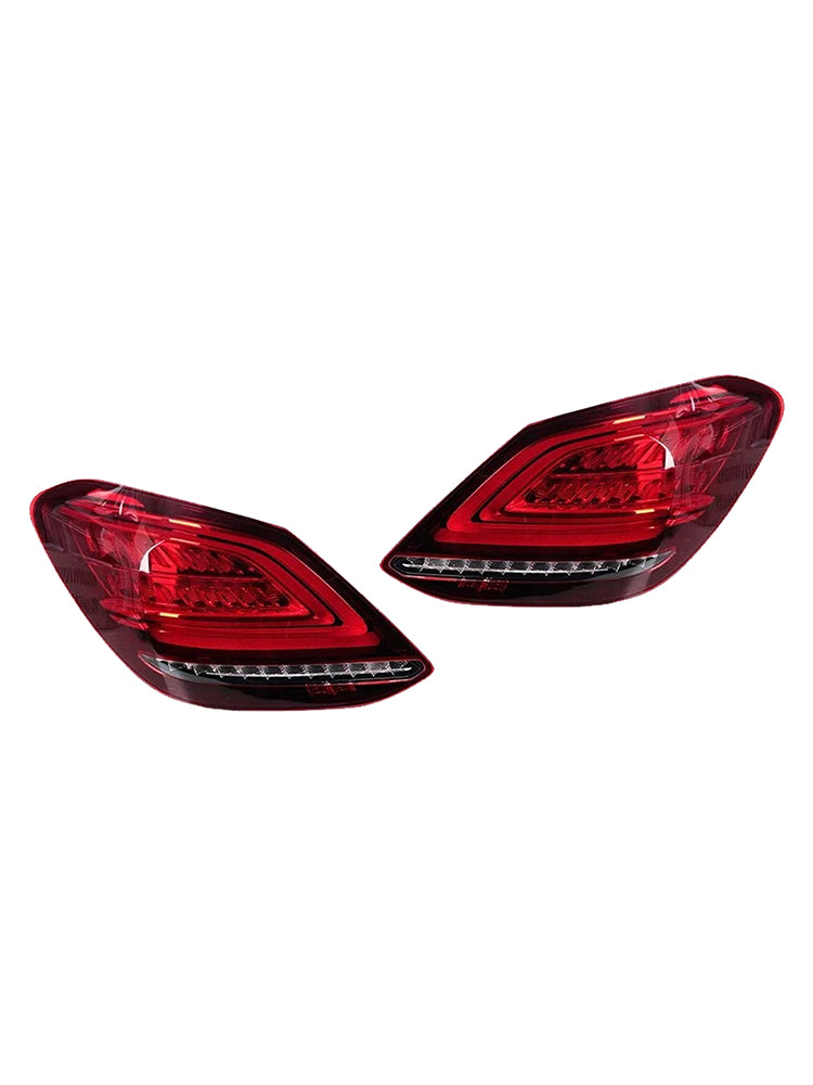 2019-2021 Mercedes Benz W205 Facelift C63 AMG Base Left+Right LED Rear Tail Light Brake Lamp 059067103 2059067203