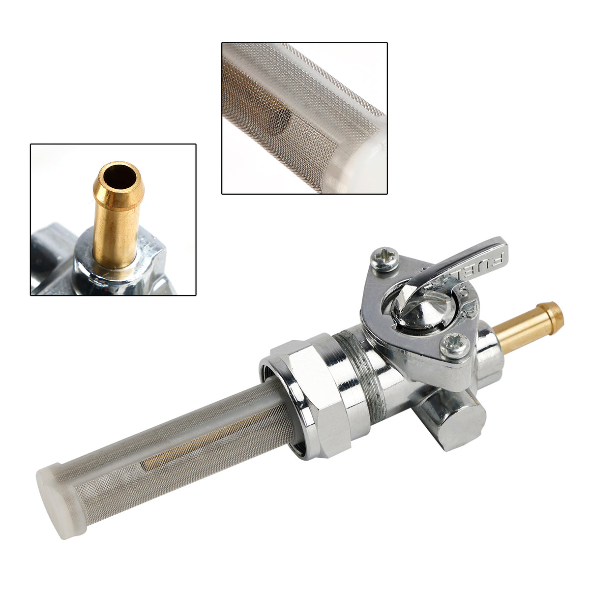 1980-1982 Electra Glide FLHS Gas Tank Fuel Cock Valve Petcock 62166-81 62168-81 Generic
