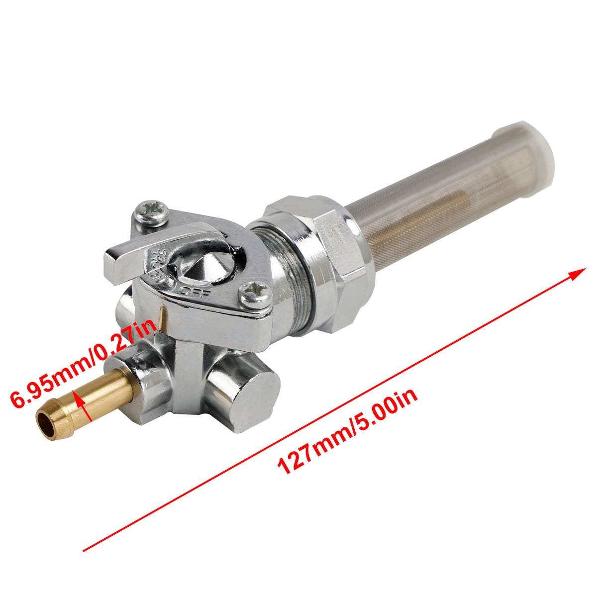 1980-1982 Electra Glide FLHS Gas Tank Fuel Cock Valve Petcock 62166-81 62168-81 Generic