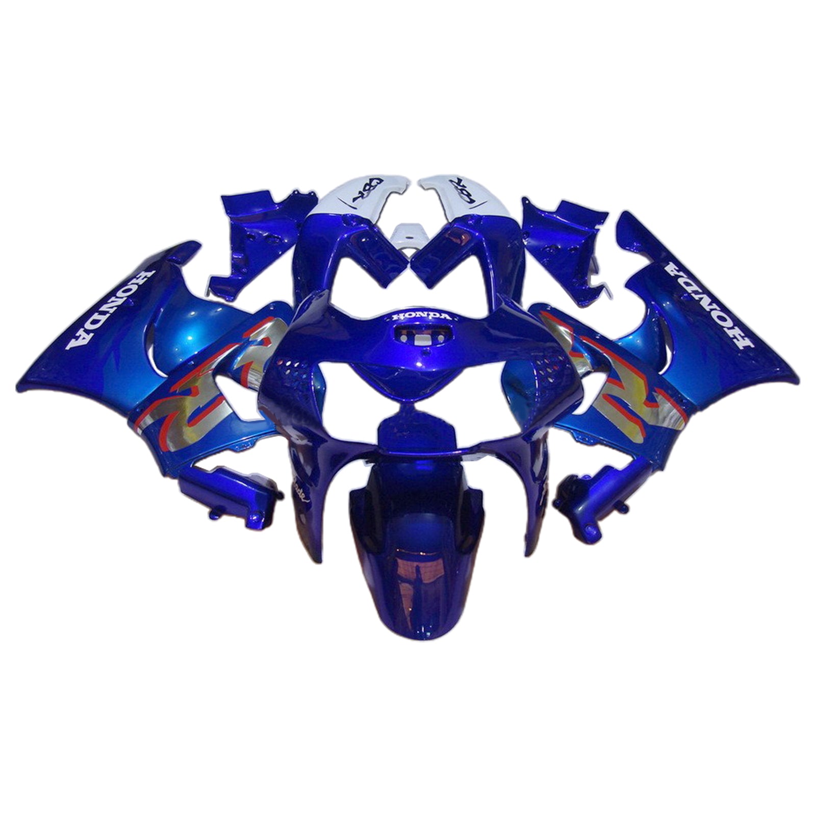 1998-1999 Honda CBR900RR 919 injektionsmässa kit Bodywork Plastic ABS