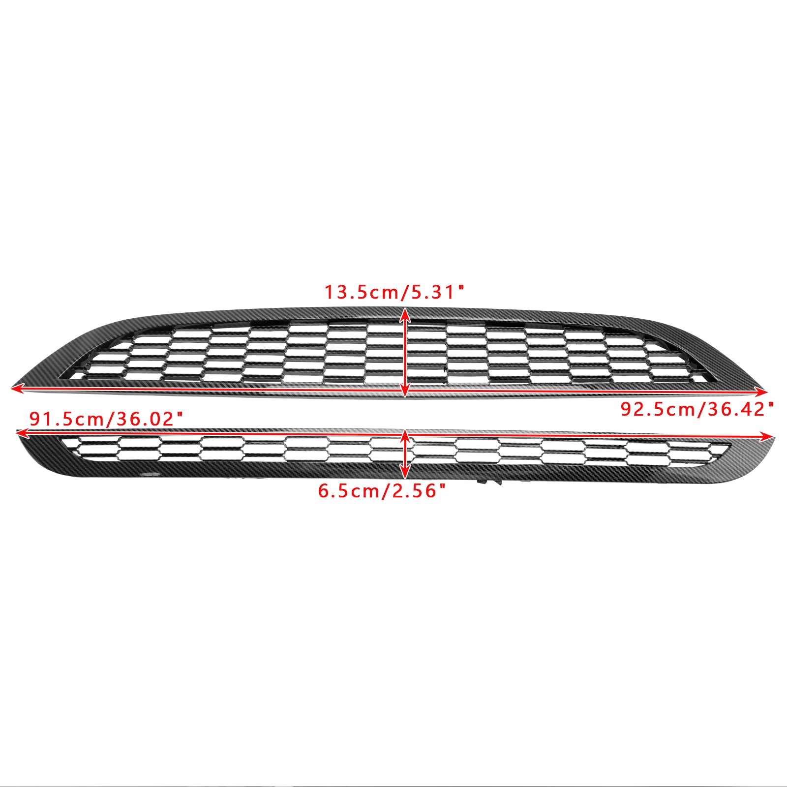 2002-2006 Mini Cooper R50 R52 R53 2PCS Honeycomb Mesh Front Grille Grill