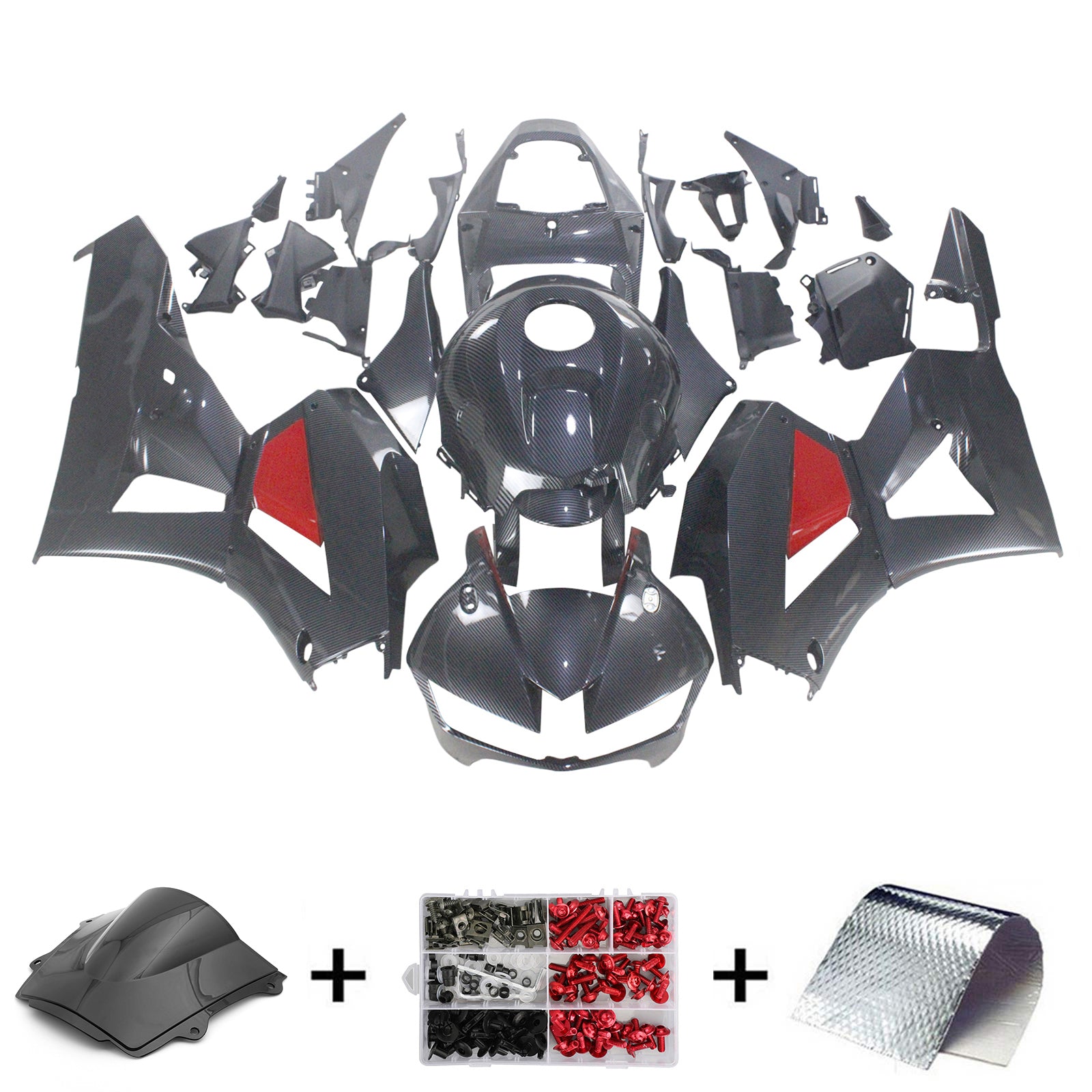 Injection Fairing Kit Bodywork Plastic ABS For Honda CBR600RR 2013-2026 F5