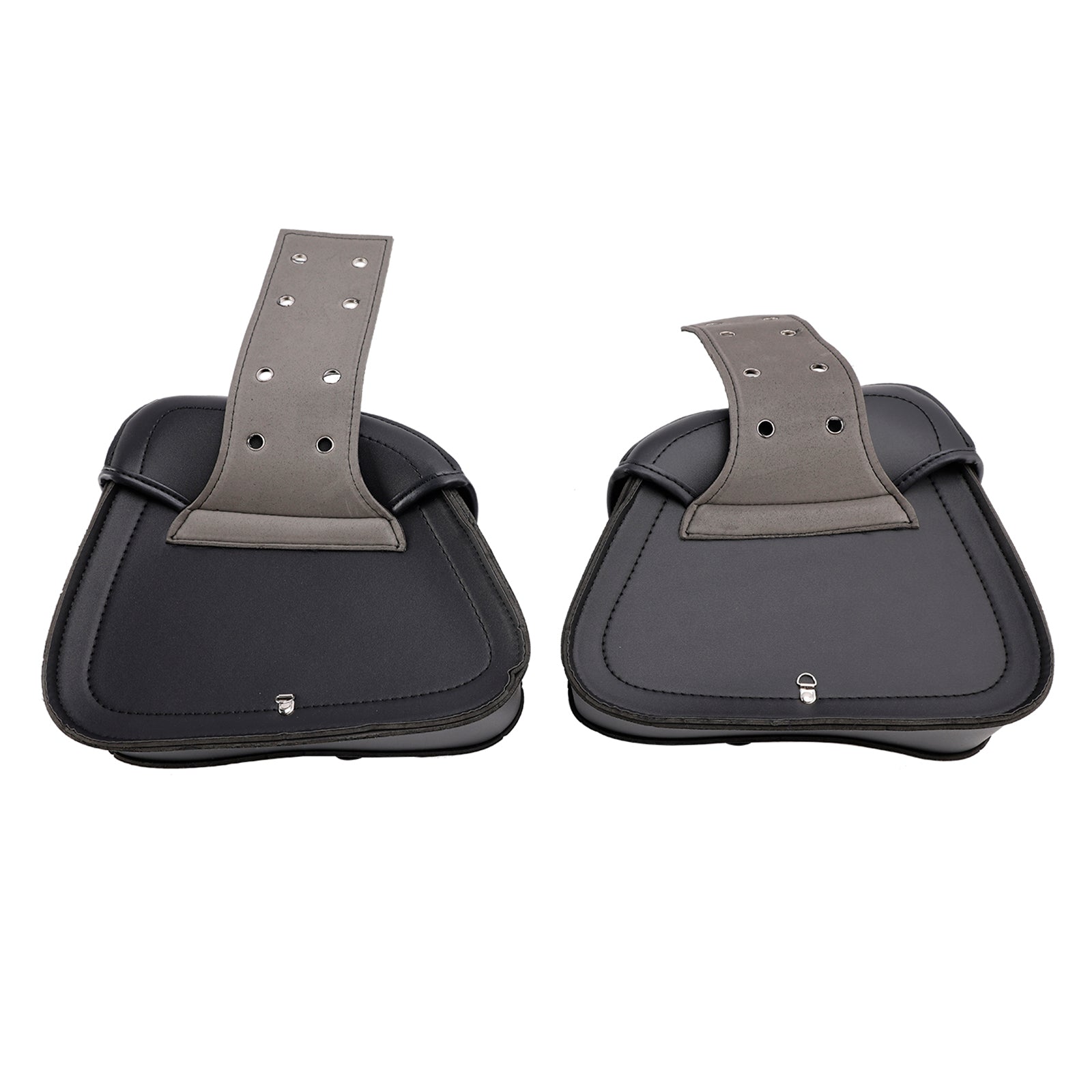 Universal Saddlebag Slagera Storage Tail Bagage PU Bagage Black 22L para motocicleta