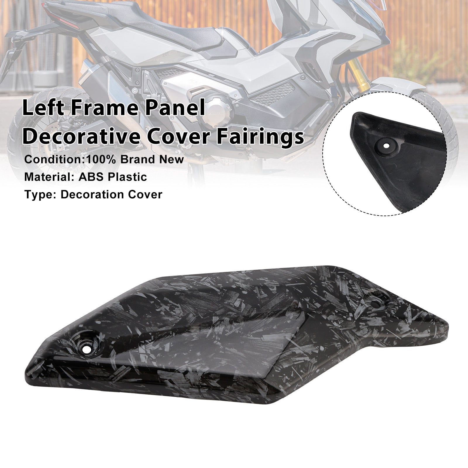 Left Frame Panel Decorative Cover Fairings For Honda X-ADV 750 2021-2025