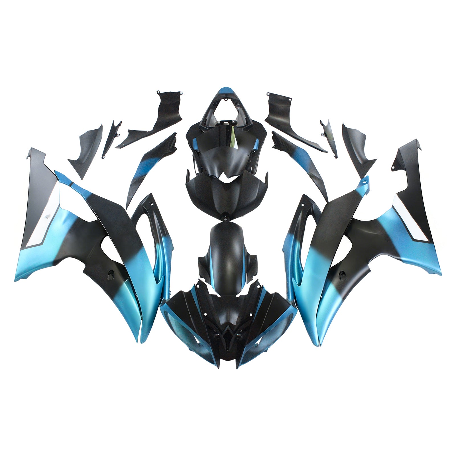 Injection Fairing Kit Bodywork Plastic ABS fit For Yamaha YZF 600 R6 2008-2016