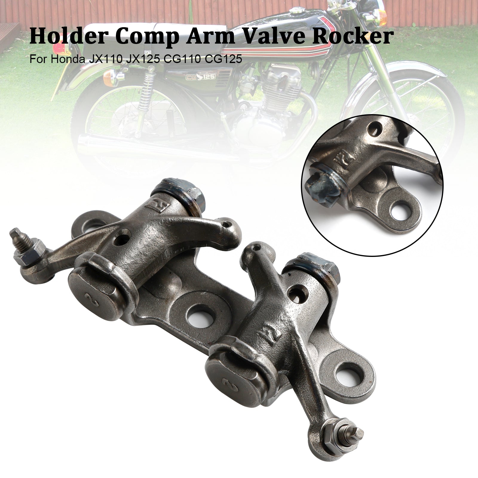 Honda JX110 JX125 CG110 CG125 HOLDER COM ARM VALVE ROCKER 14400-KCS-650
