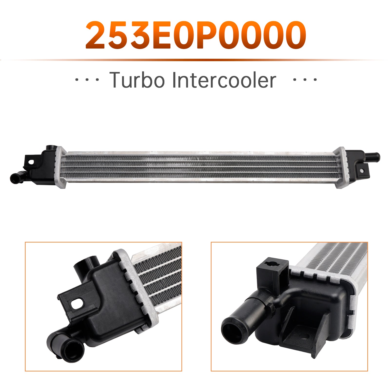 Refroidisseur intermédiaire Turbo 253E0P0000 pour Tucson Sportage 1.6L hybride 2022-2025
