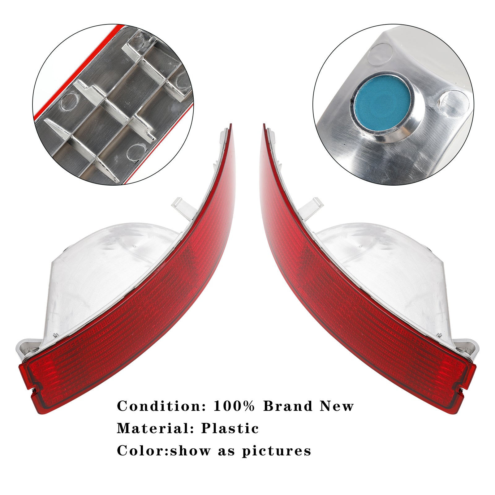 2007-2014 Volvo XC90 MK1 vľavo+pravý zadný reflektor hmly svetla 311185 30678970