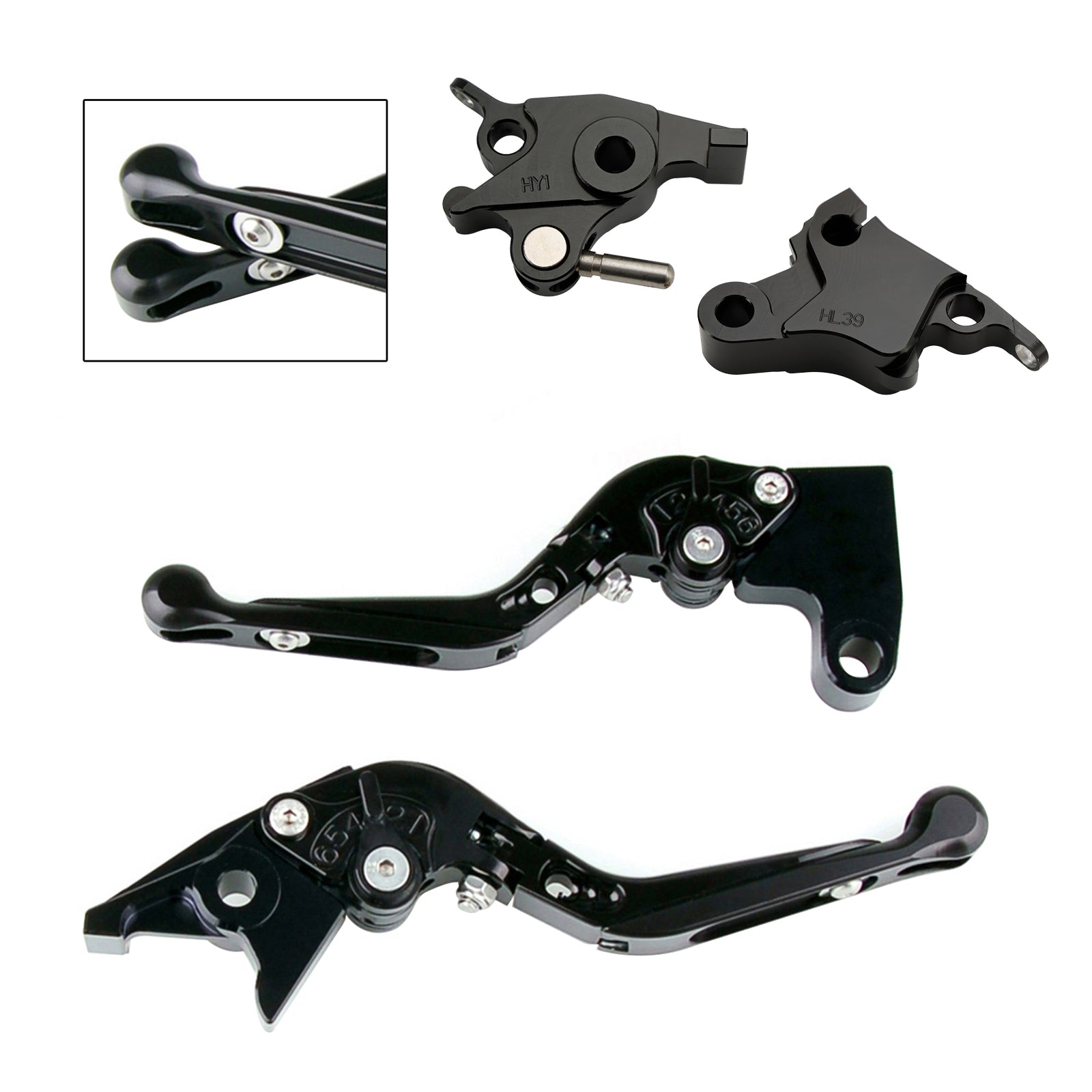 Levier de frein d'embrayage réglable adapté pour CFMOTO 700CL-X Heritage 2021-2022