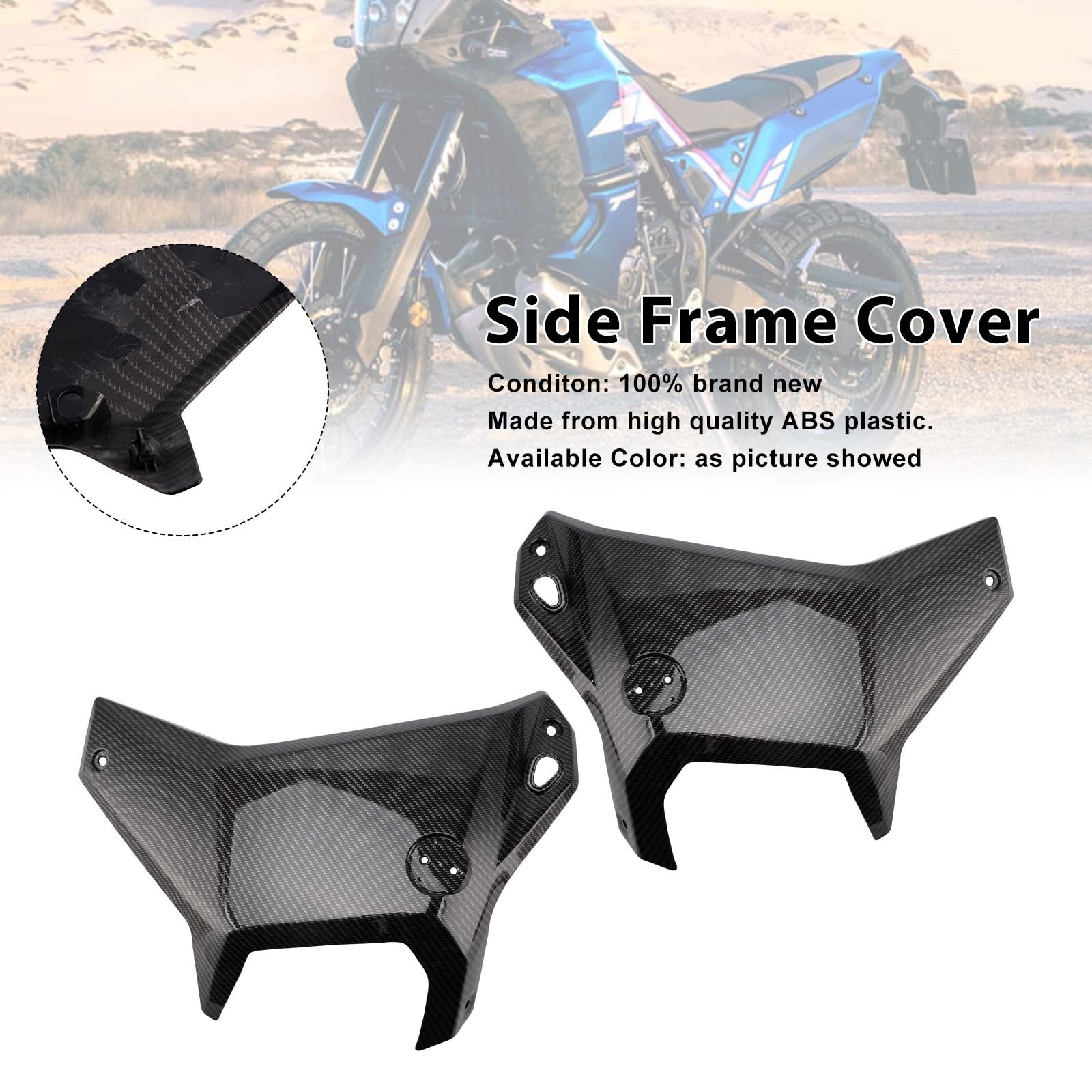 Couvercle de carénage de panneau de cadre latéral pour Yamaha Tenere 700 T700S 2025 – 2026