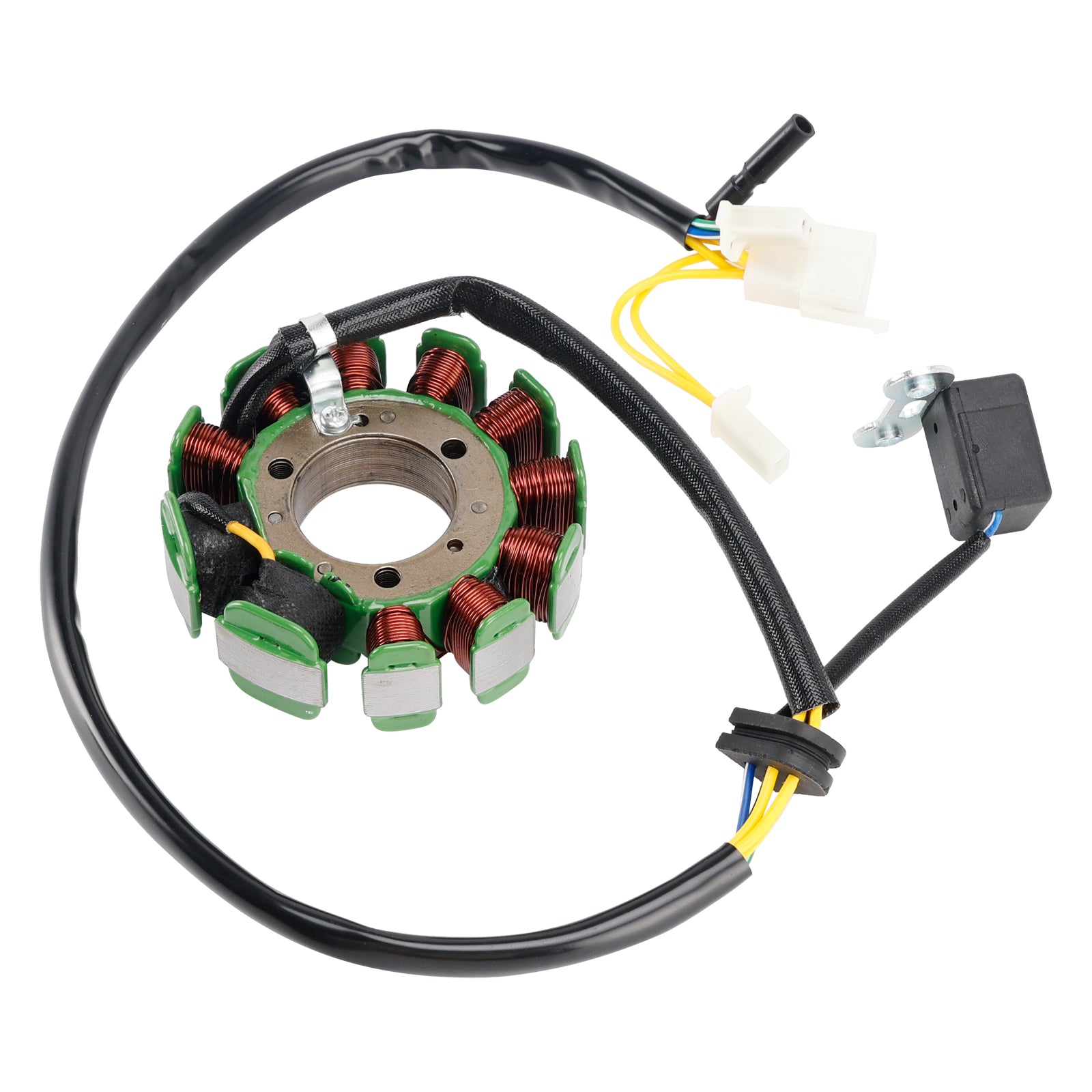 BOBINE DE STATOR ALTERNATEUR 00128947 POUR KYMCO DINK-BET&VICTOIRE - MALAGUTI F18 125/150