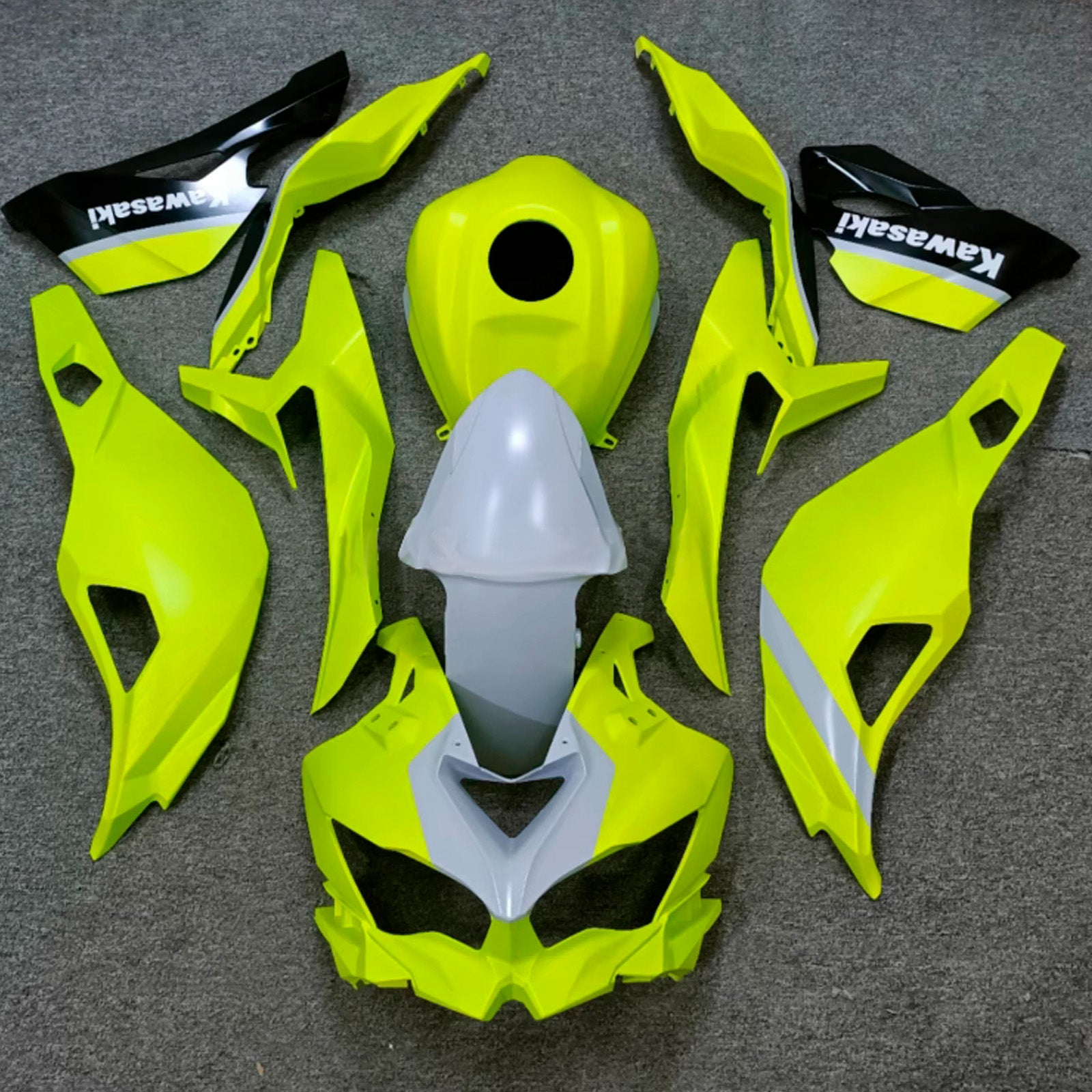 Kit carenatura iniezione carrozzeria in plastica ABS adatta per Kawasaki ZX-6R 2024-2025