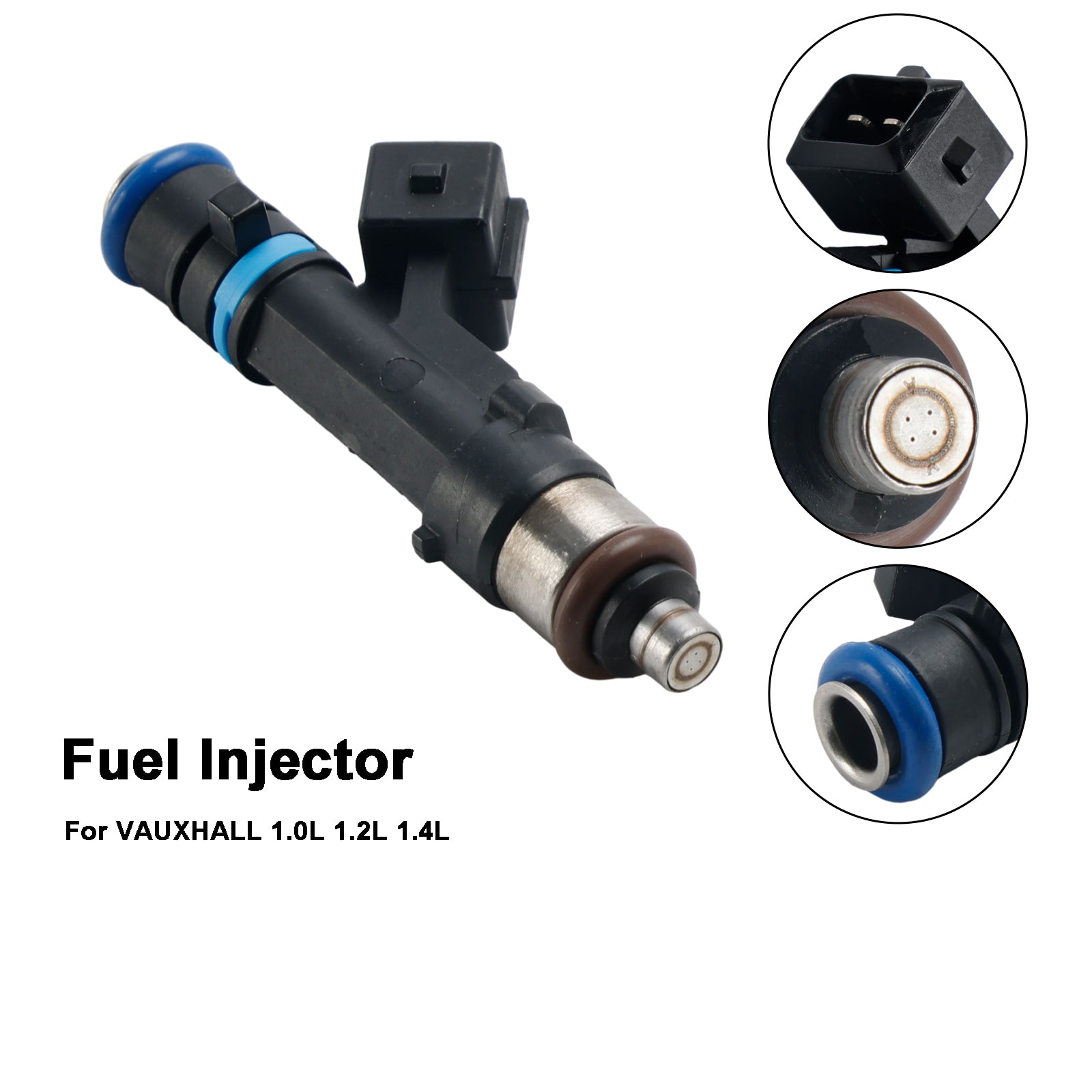 1 STKS BENZINEMOTOR BRANDSTOF INJECTOR 24420543 fit VAUXHALL 1.0 1.2 1.4 0280158181