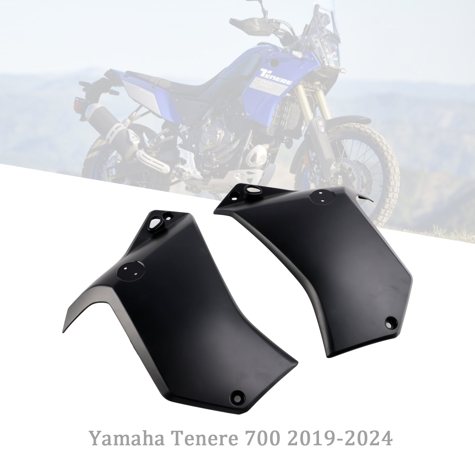 2019-2024 YAMAHA TENERE 700 SIDA RAMPANE PANEL SKOTSER Täckning