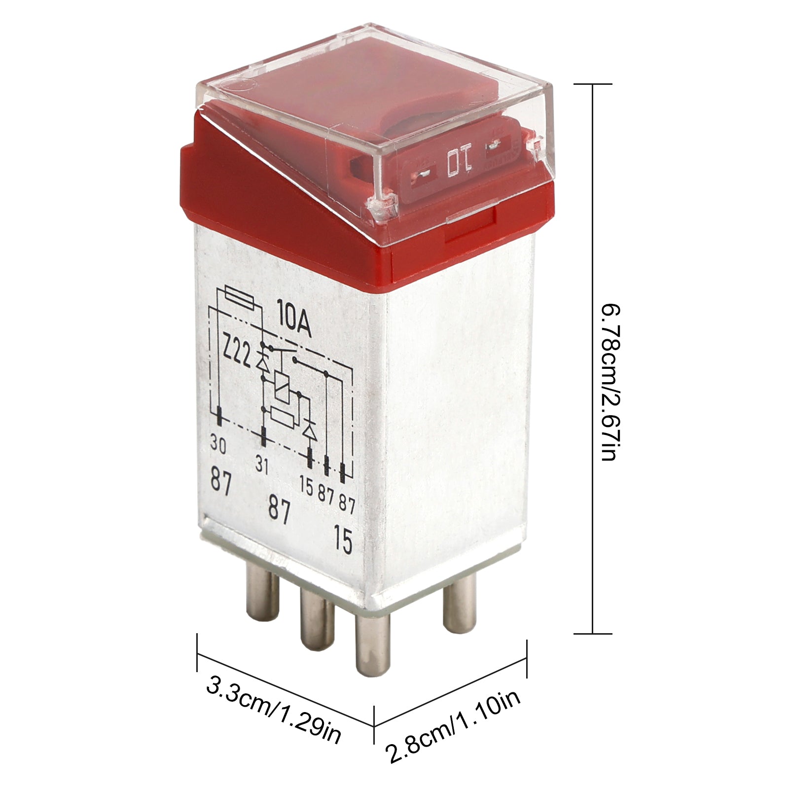 Relais de protection contre les surcharges 2015400845 pour Mercedes W124 W126 W201 R107 W201