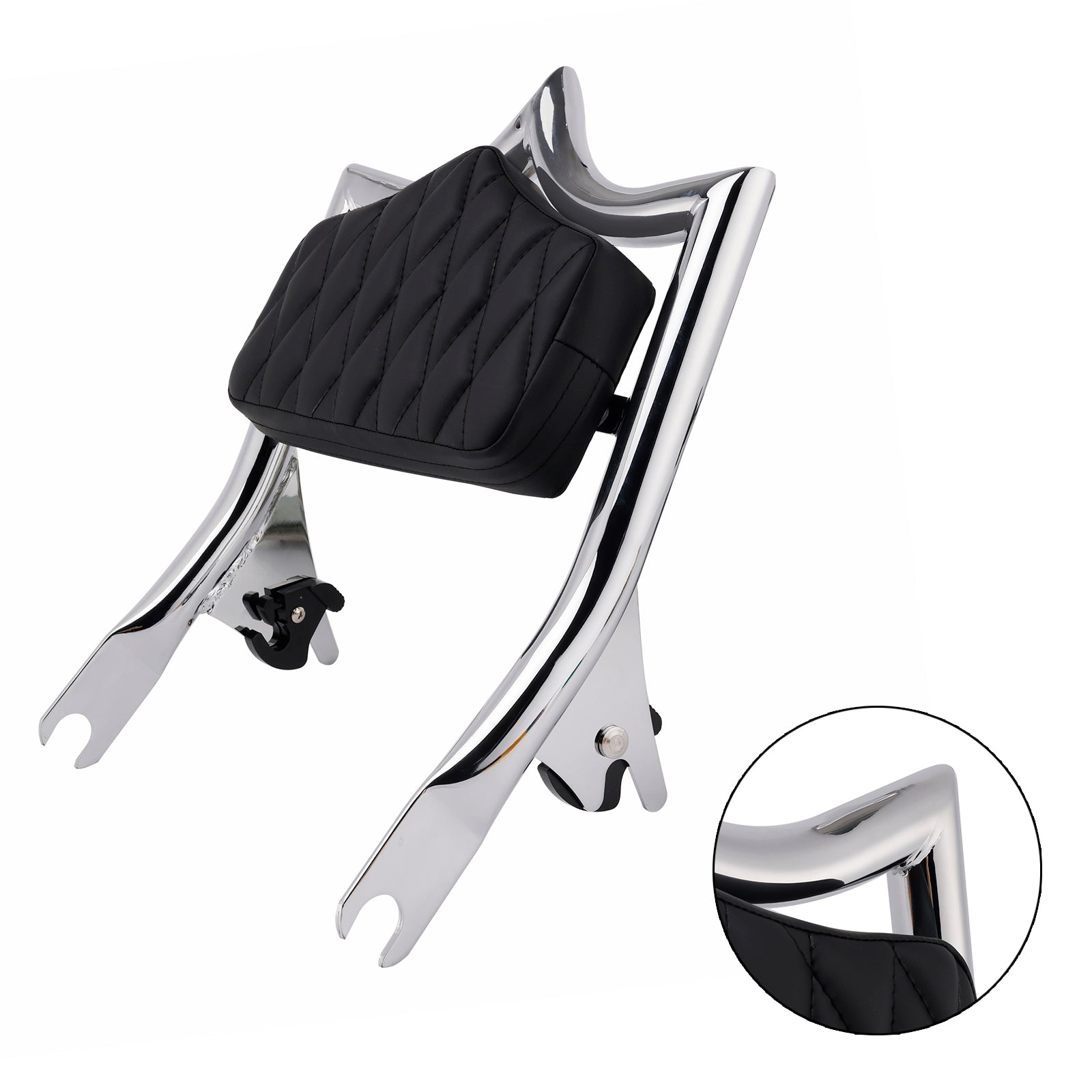 Passenger Sissy Bar Backrest for Road King FLHR 2009-2023 CVO Road Glide FLTRXSE 2018-2019