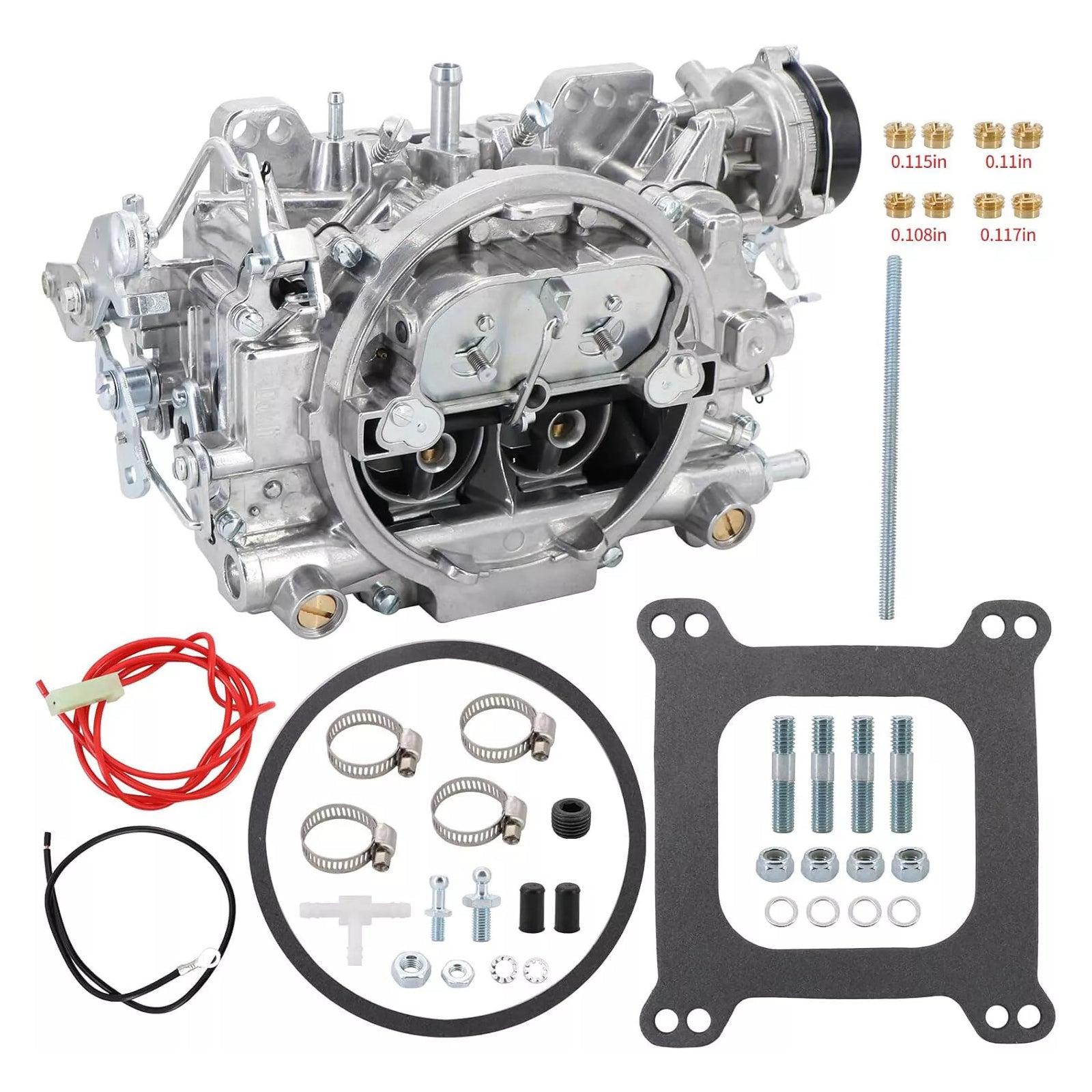 4 Barrel Carburetor For Edelbrock 1411 Performer 750 CFM Electric Choke
