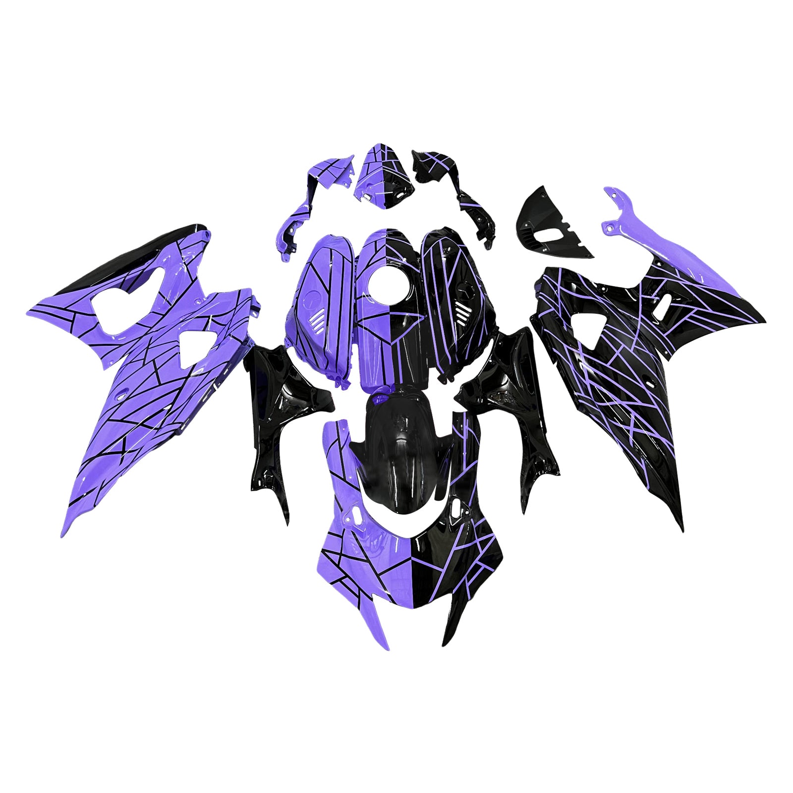 Injectiekuipset carrosserie kunststof ABS geschikt voor Yamaha YZF-R7 2021-2025