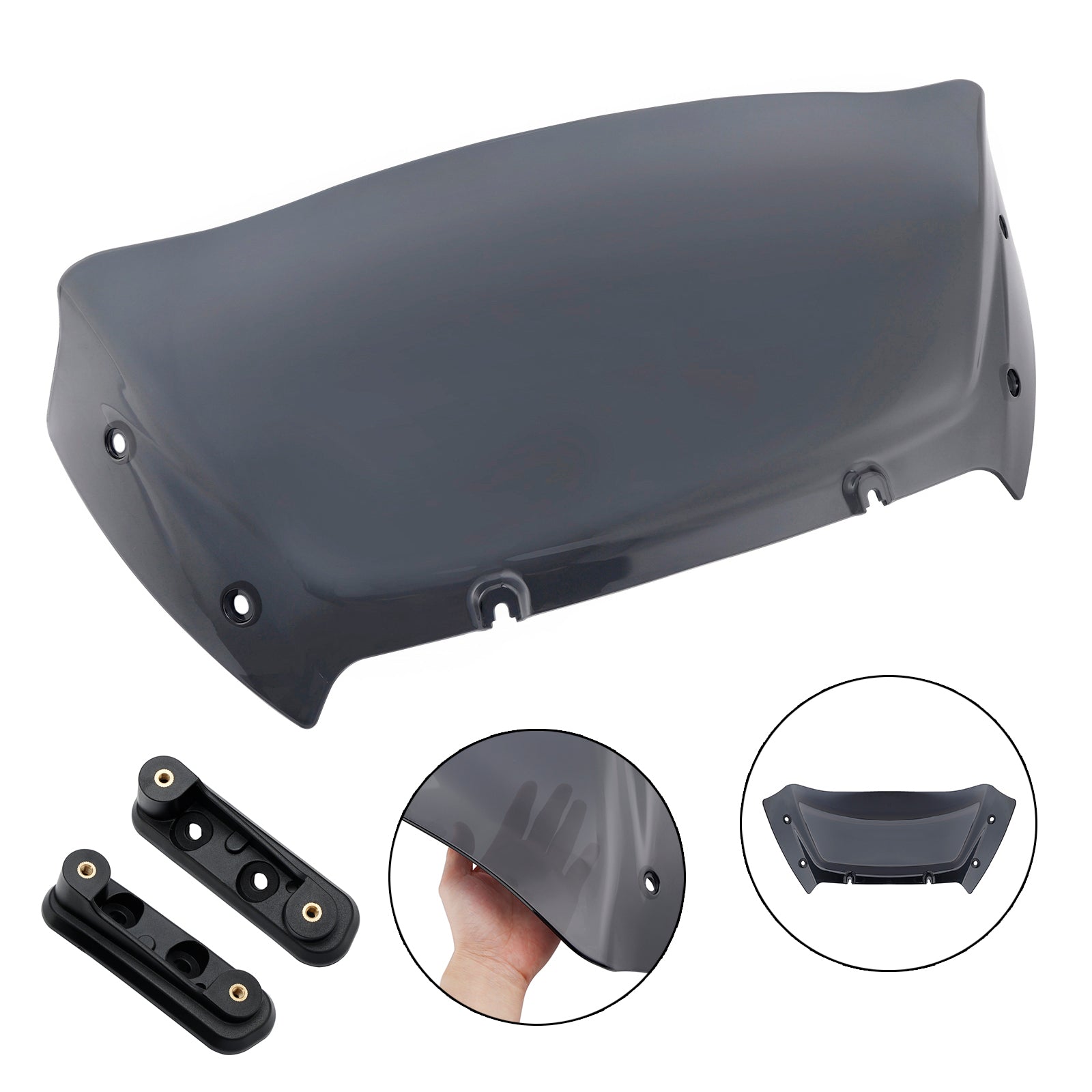 2023-2024 Touring Street Glide CVO 117 121 9" Windshield with Bracket