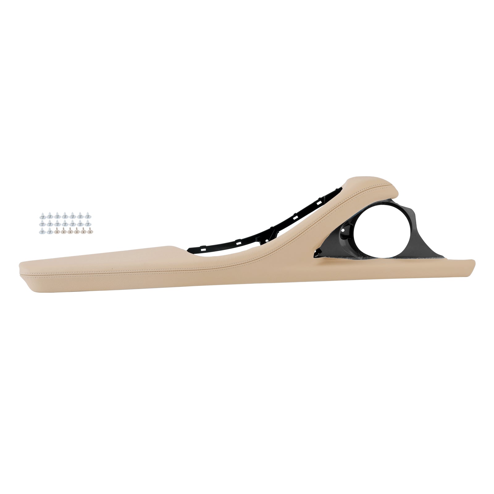 2010-2016 BMW 530d 1x Panel de puerta interior Manija de puerta Beige 51417273057