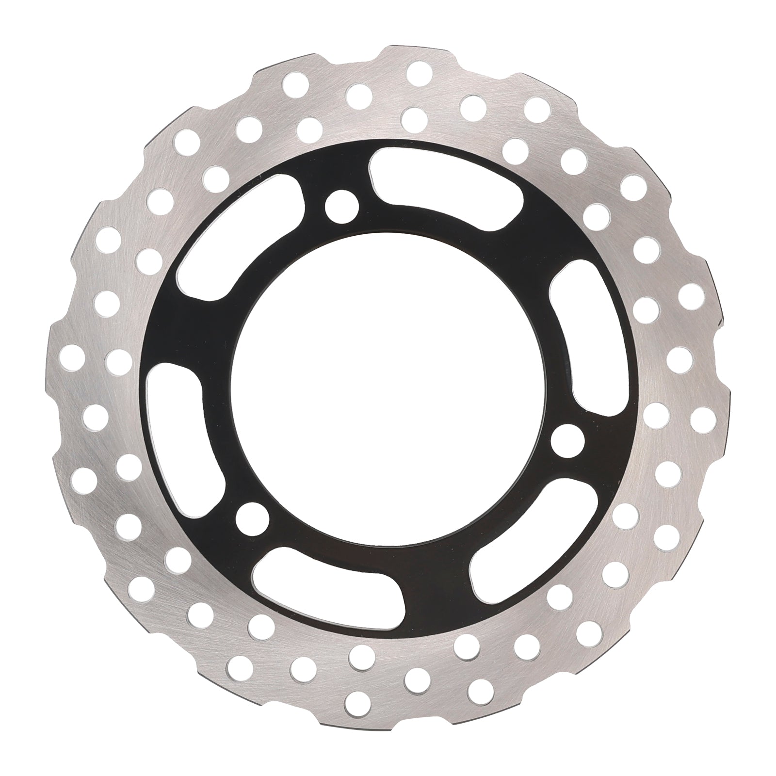 Rear Solid Brake Disc Rotor For Kawasaki Ninja 250 R EX250 2008 - 2012