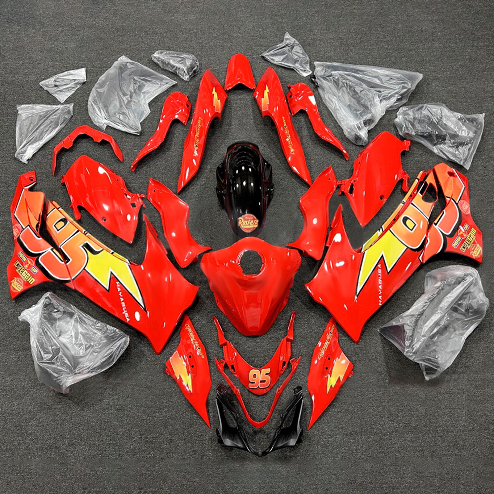 Injection Fairing Kit Bodywork ABS For Suzuki Hayabusa GSX1300R 2021-2025