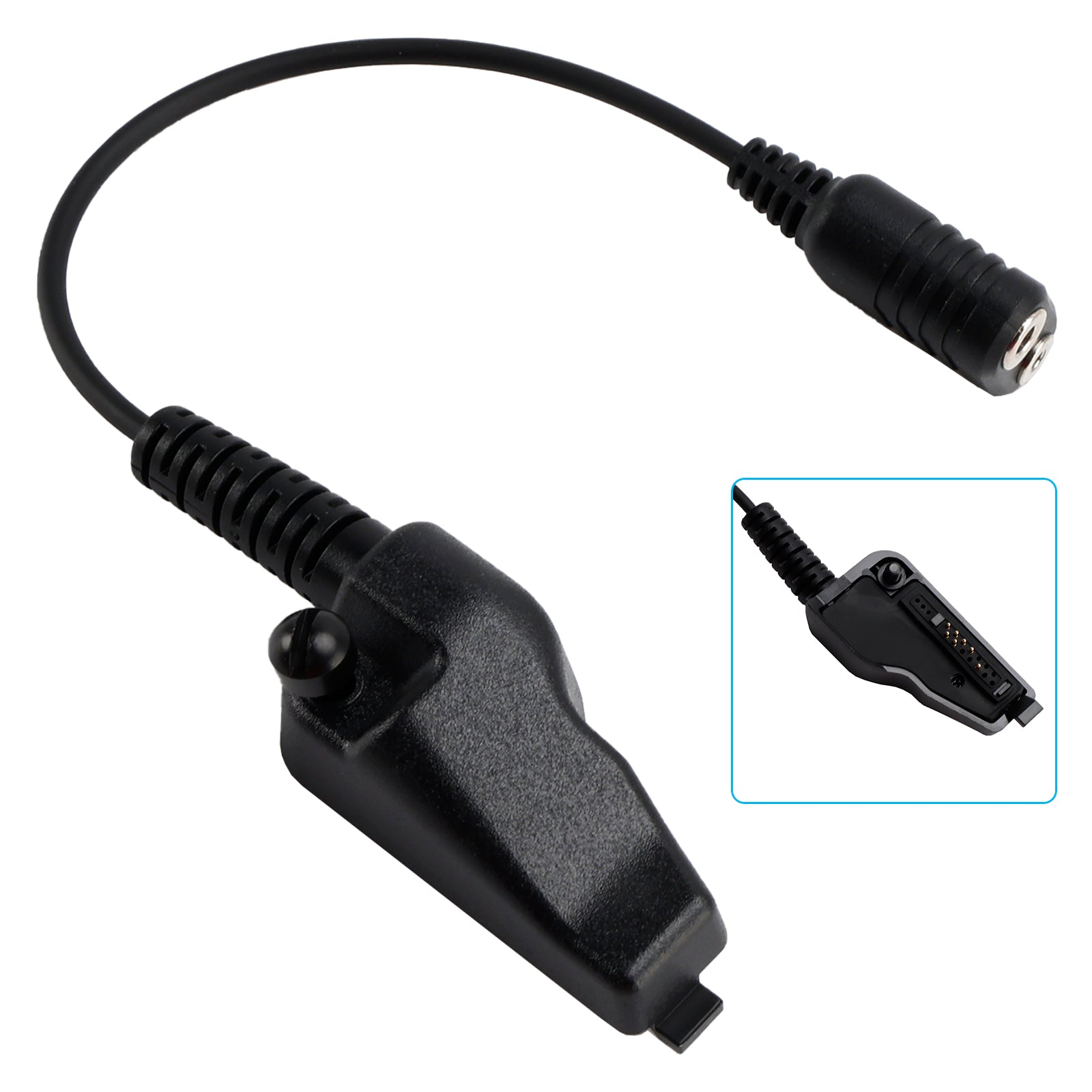 K Interface Headset Port Converter Cable for TKD3188 TK-D300 TK390 TK3185 TK3140