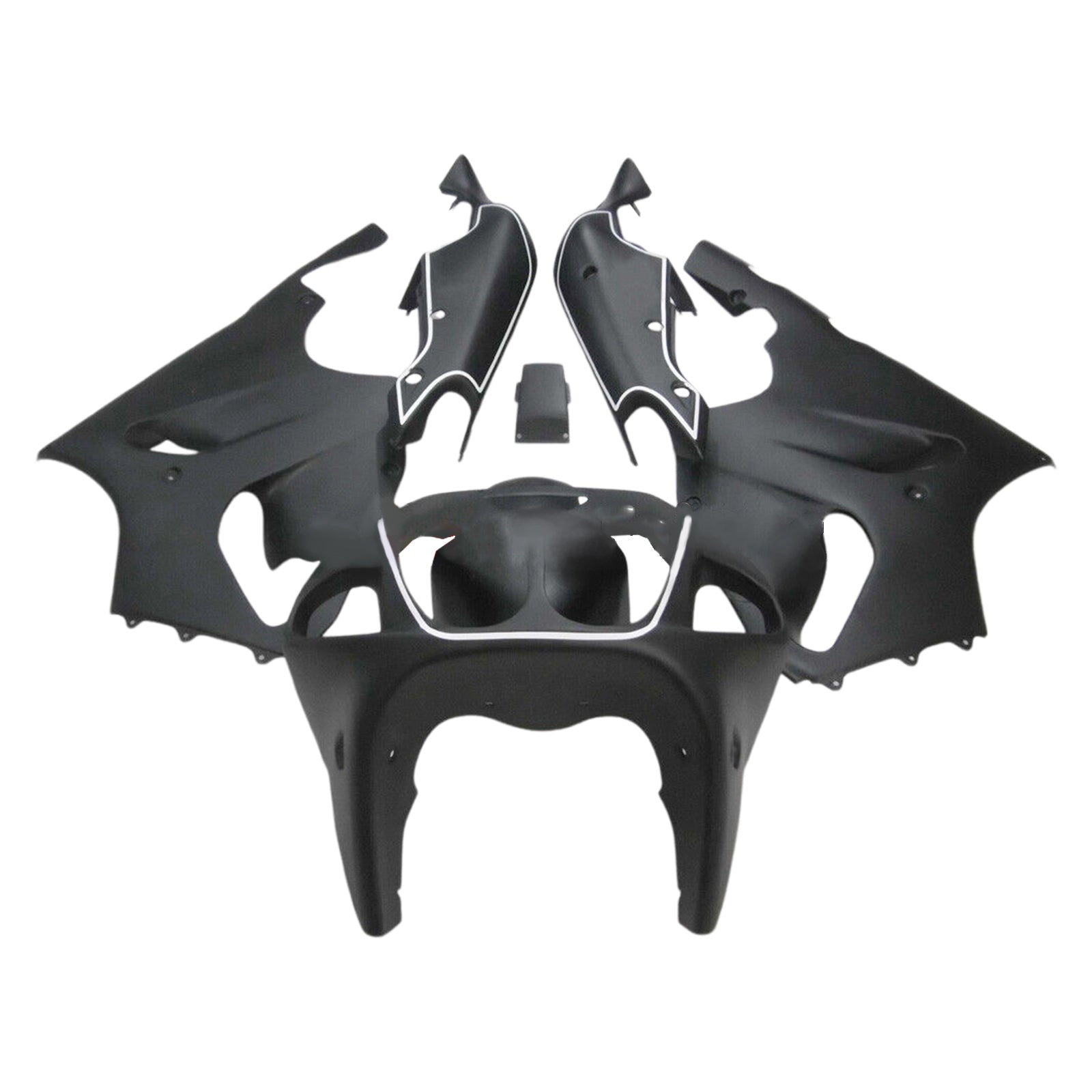 1996-2003 KAWASAKI ZX-7R Injektionsmässa Kit Bodywork Plastic ABS