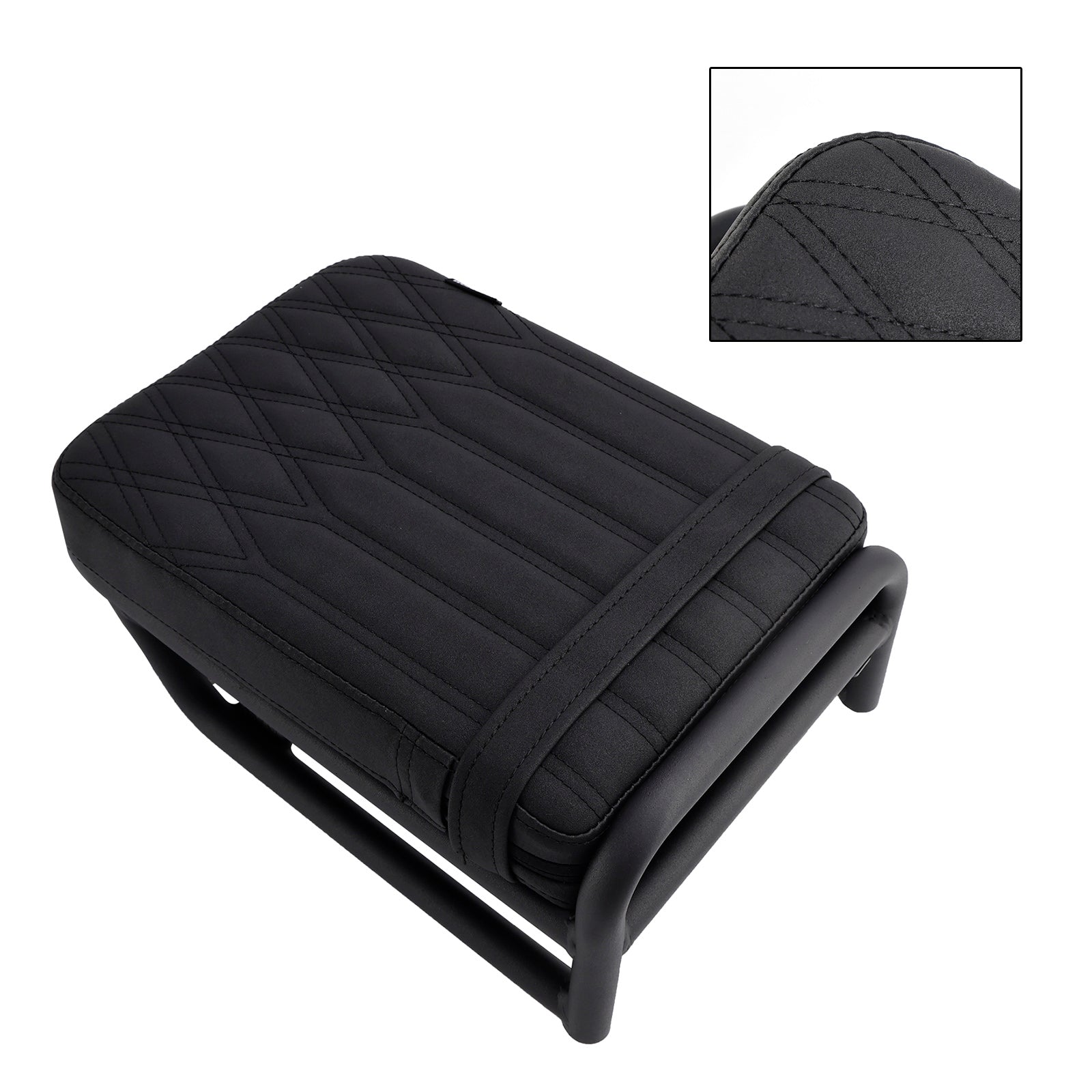 2020-2023 Honda CT125 Hunter Cub Bakre passagerarsäte Piller Saddle platt svart