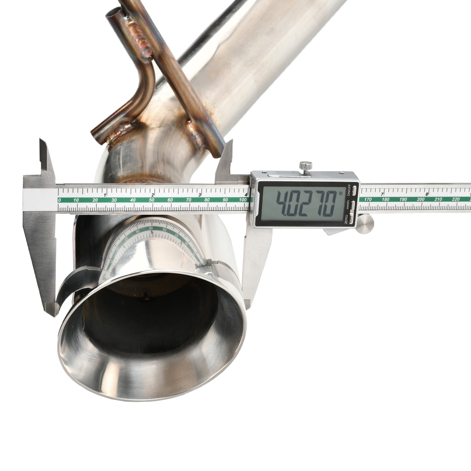 2008-2013 Infiniti G37 2dr Coupe Eje trasero Silenciador Tubo de escape Acero inoxidable