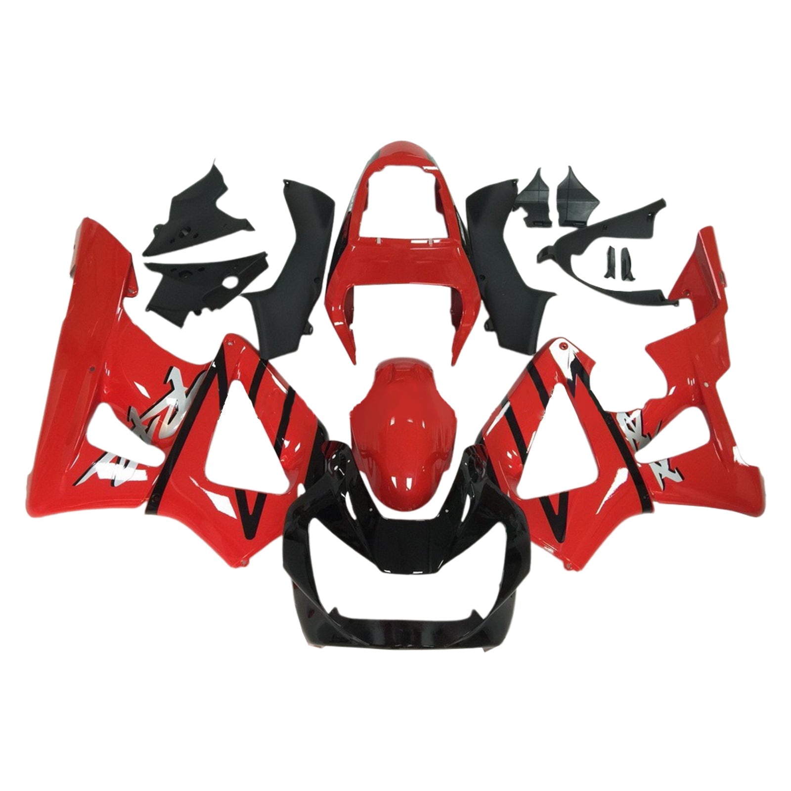 2000-2001 Honda CBR929RR Injeksjon Fairing Kit karosseri plast abs ABS