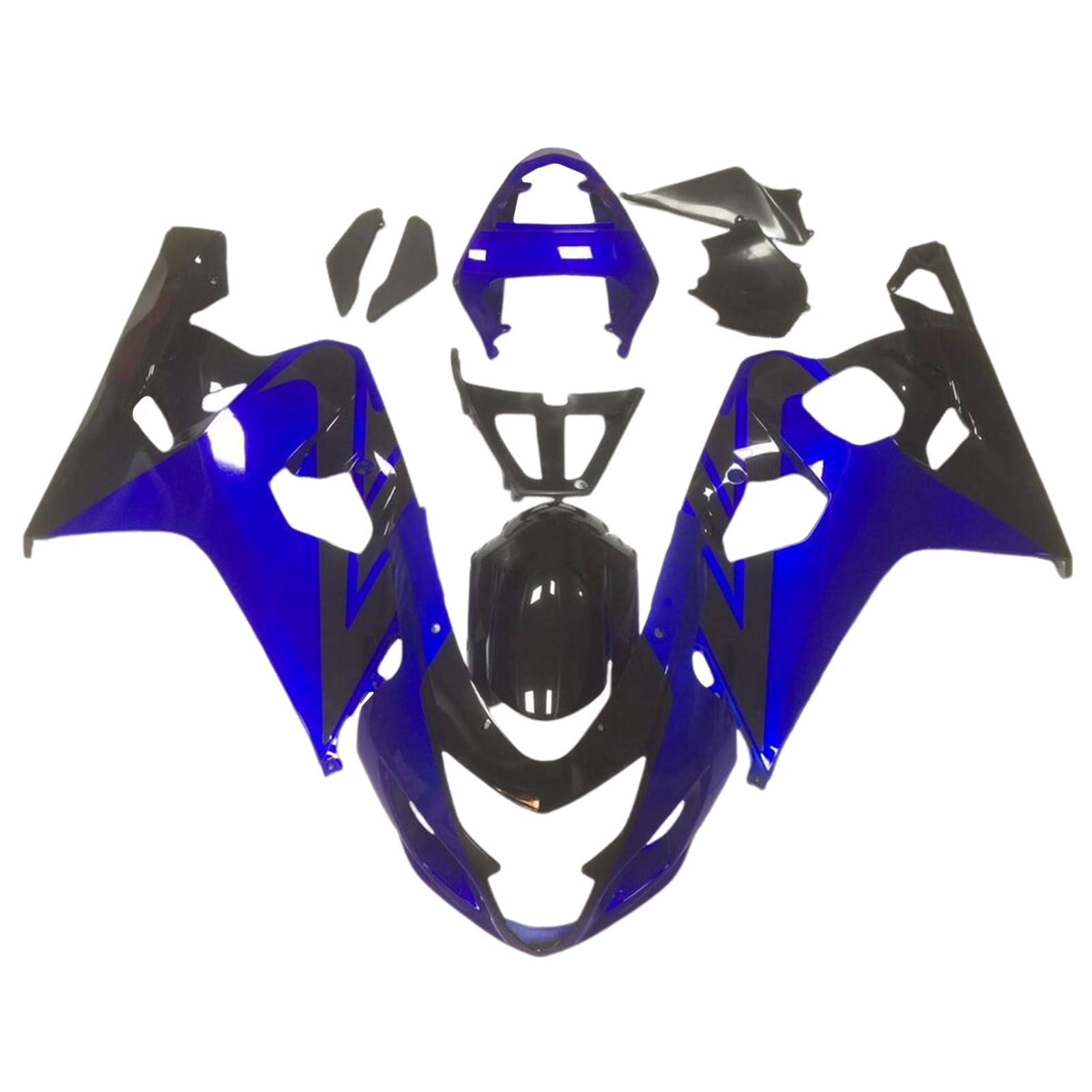2004-2005 Suzuki GSXR 600/750 K4 Injeksjon Fairing Kit Bodywork Plastic ABS