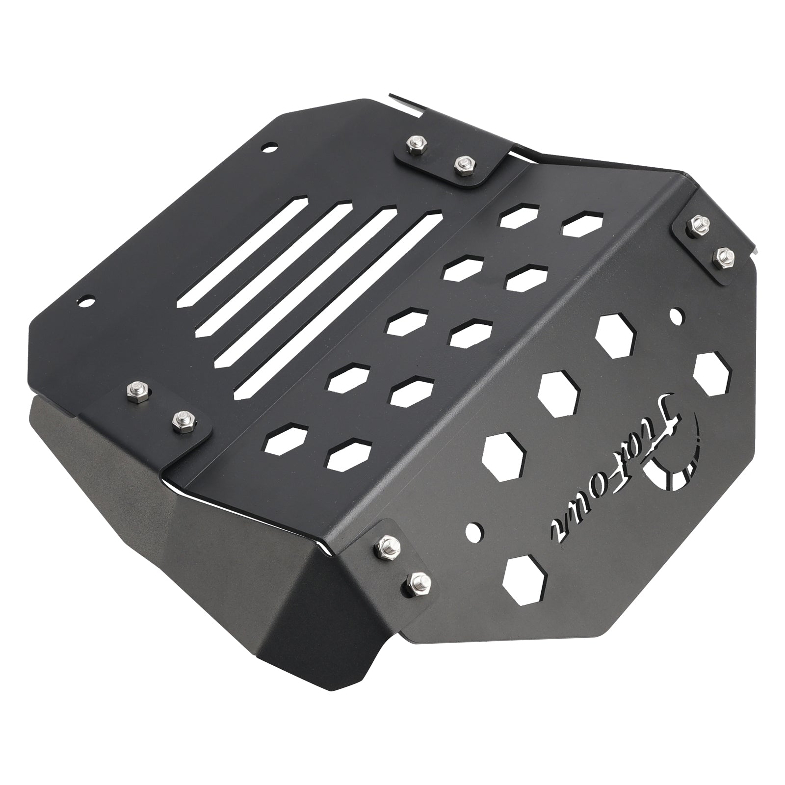 2021-2024 Honda Trail 125 zwarte motorbeschermplaat onder beschermplaat