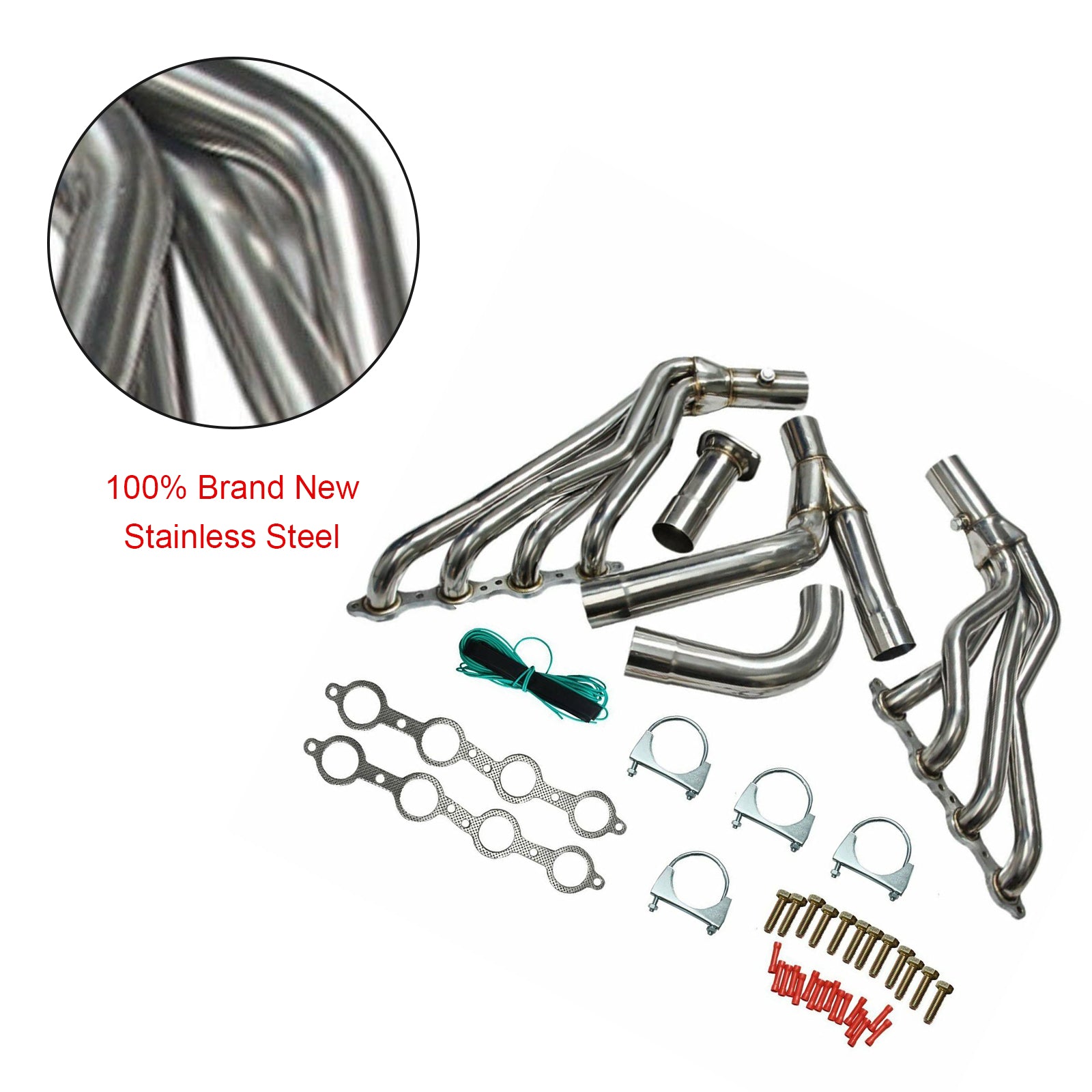 Uitlaatkop geschikt voor Chevy GMT800 Silverado/Sierra 1500 2WD/4WD 4.8 5.3 6.0 99-06