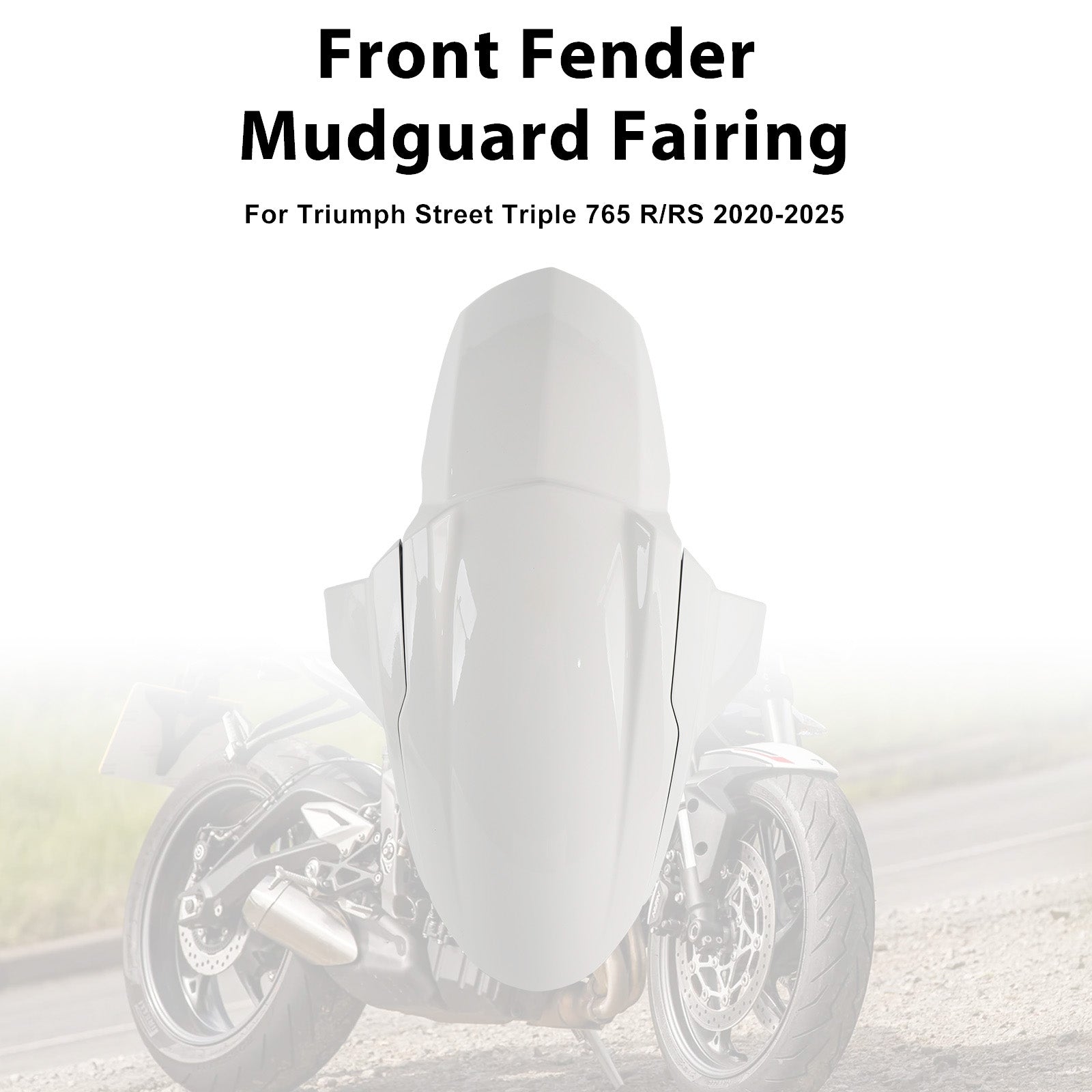 Carénage de garde-boue avant Street Triple 765 R RS 2020-2025