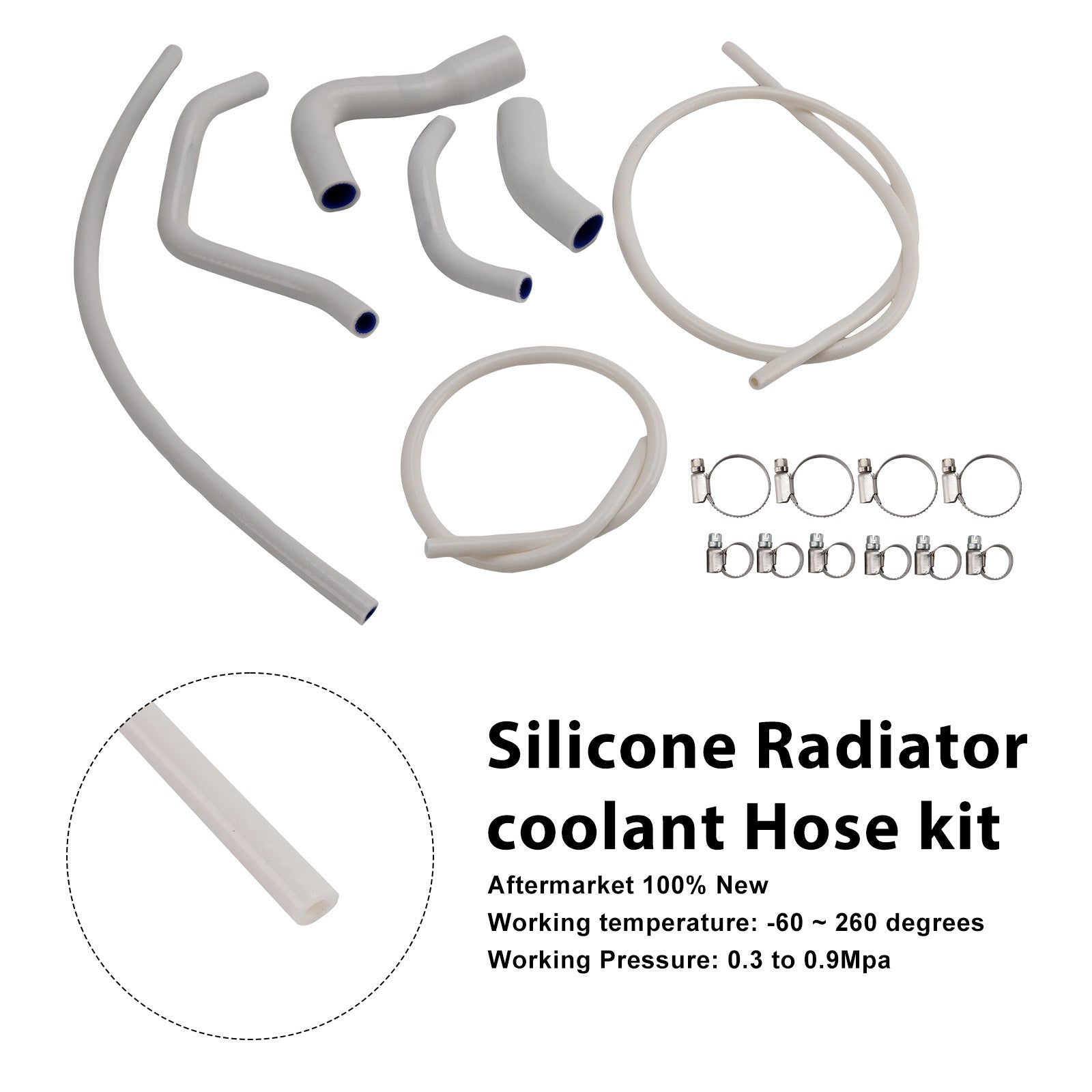 2021-2025 Aprilia RS 660 RS660 Silicone Radiator coolant Hose